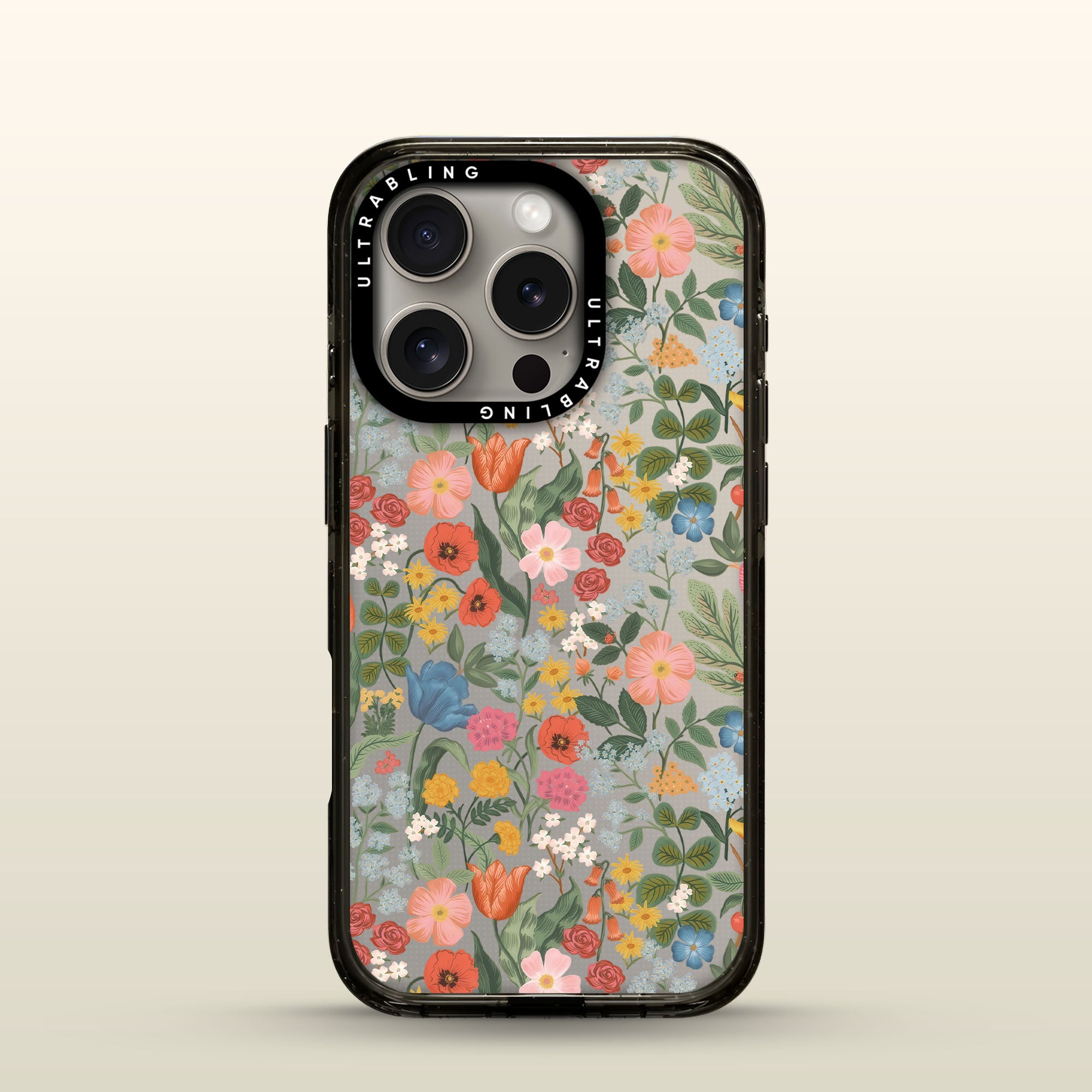 Meadow Mix Ultrabling Aura iPhone case front view with MagSafe