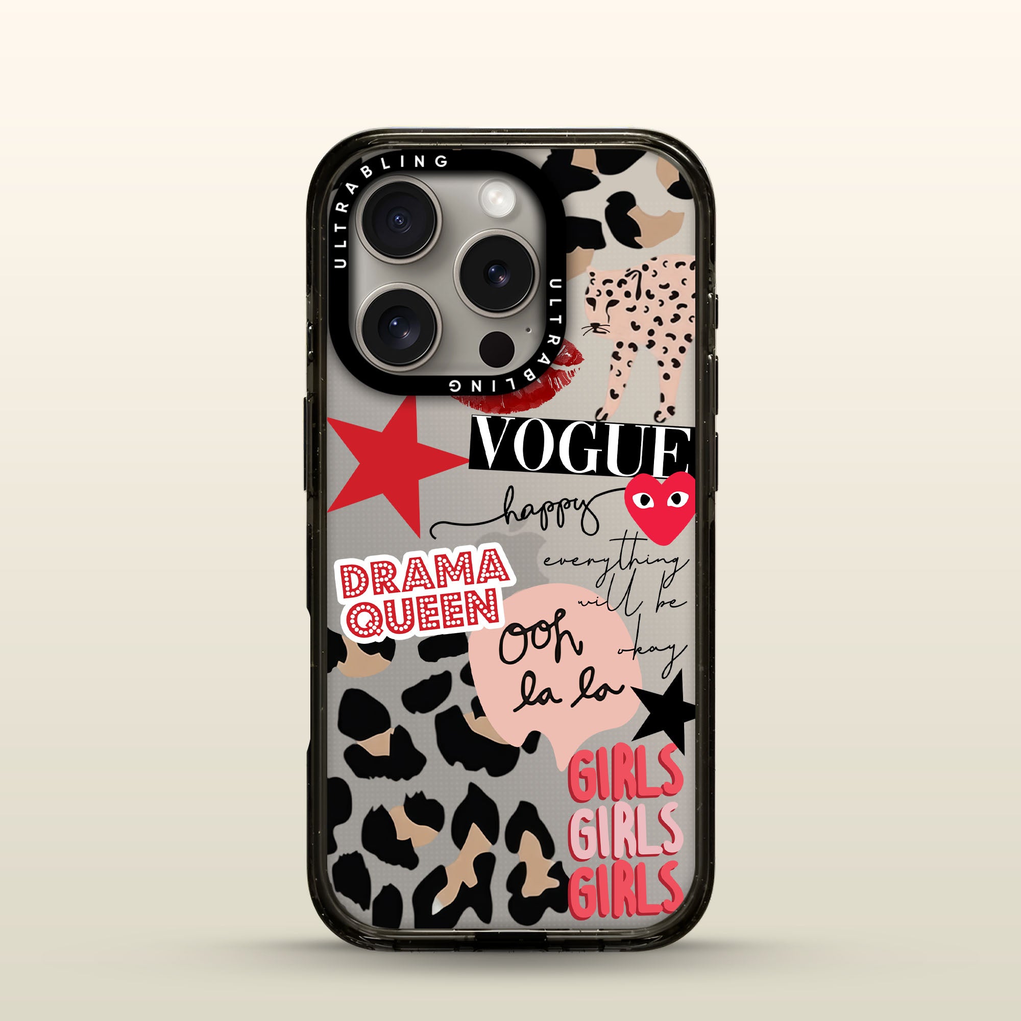 Wild Vogue Ultrabling Aura iPhone case front view with MagSafe