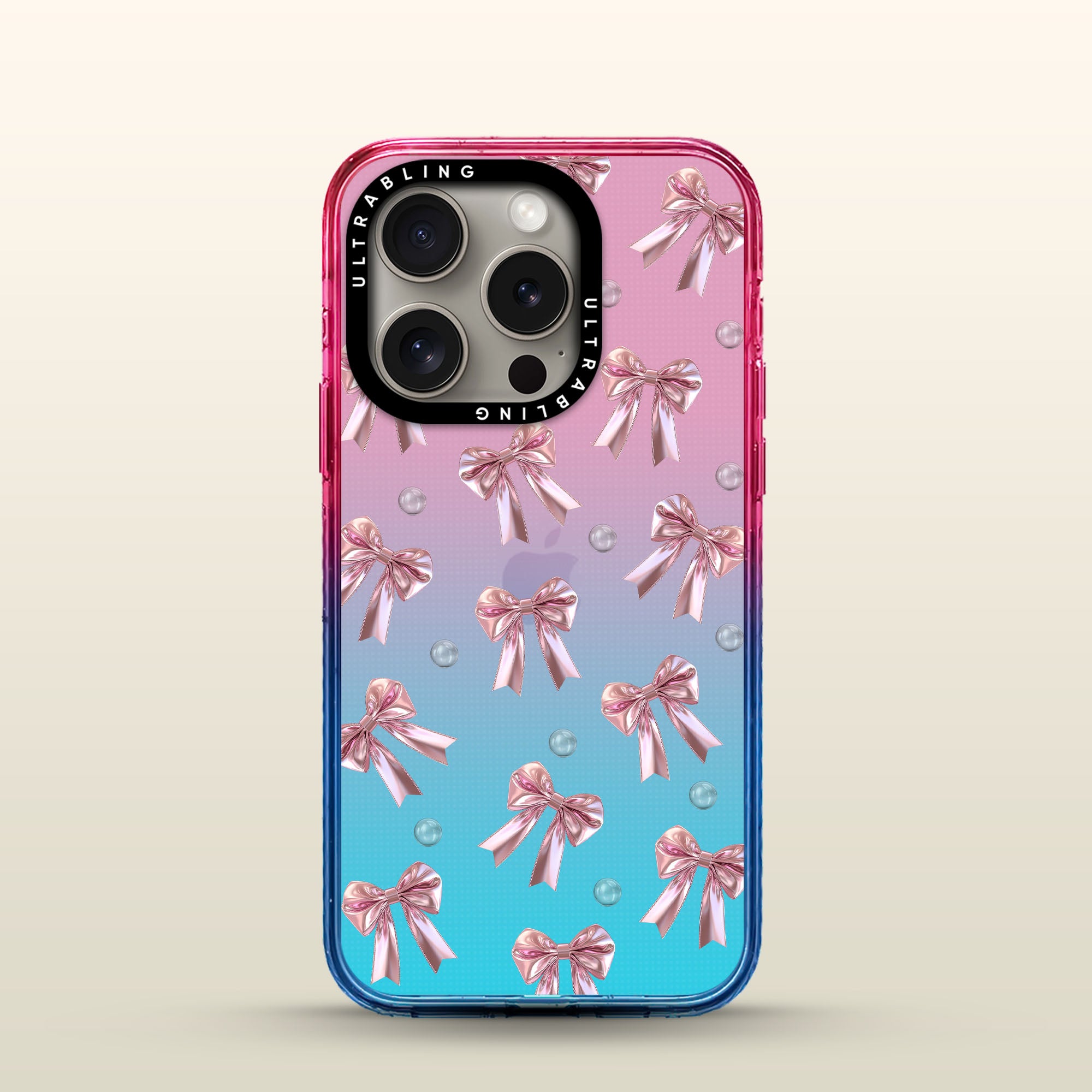 Blush Bow - Aura Case