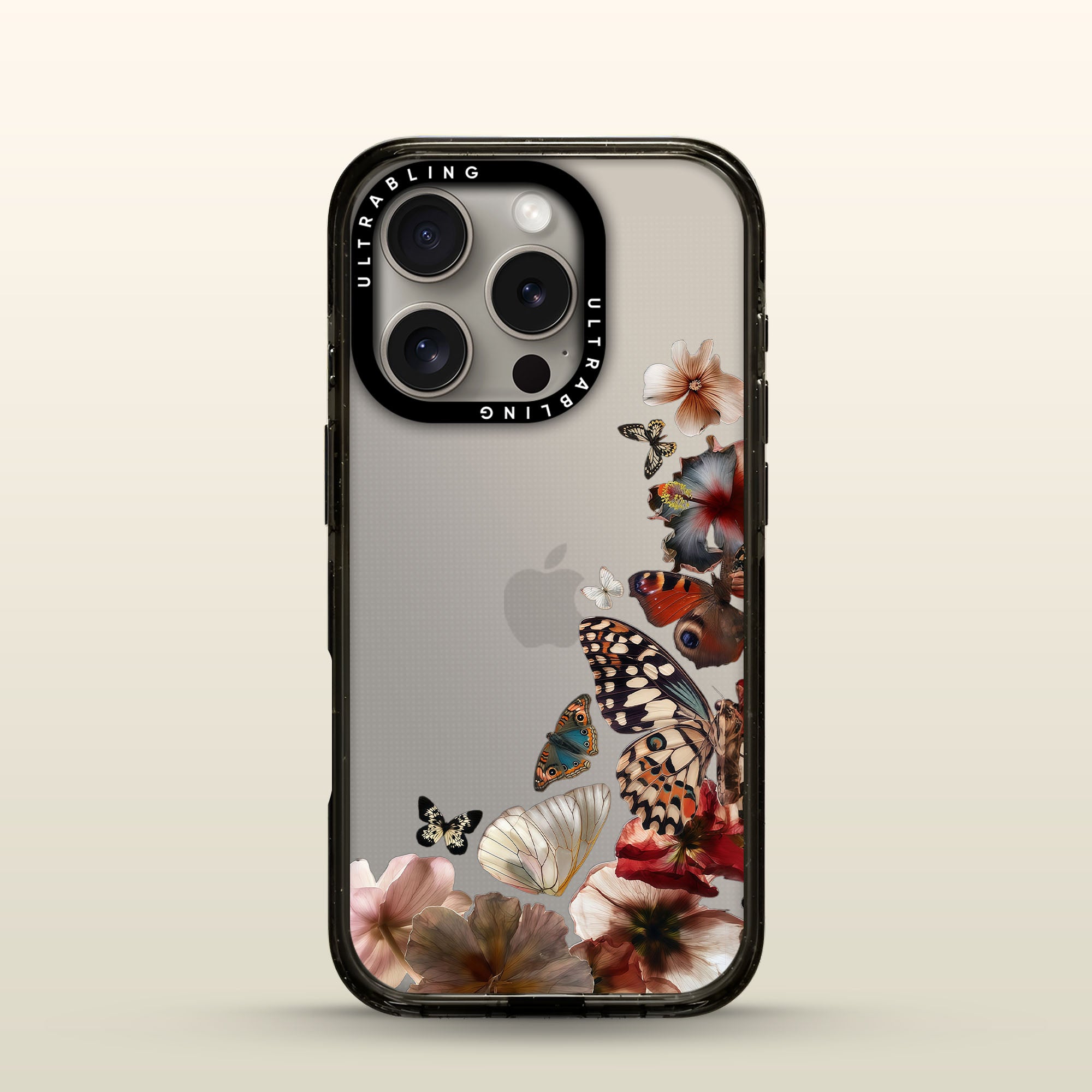 Amber Wing Ultrabling Aura iPhone case front view with MagSafe
