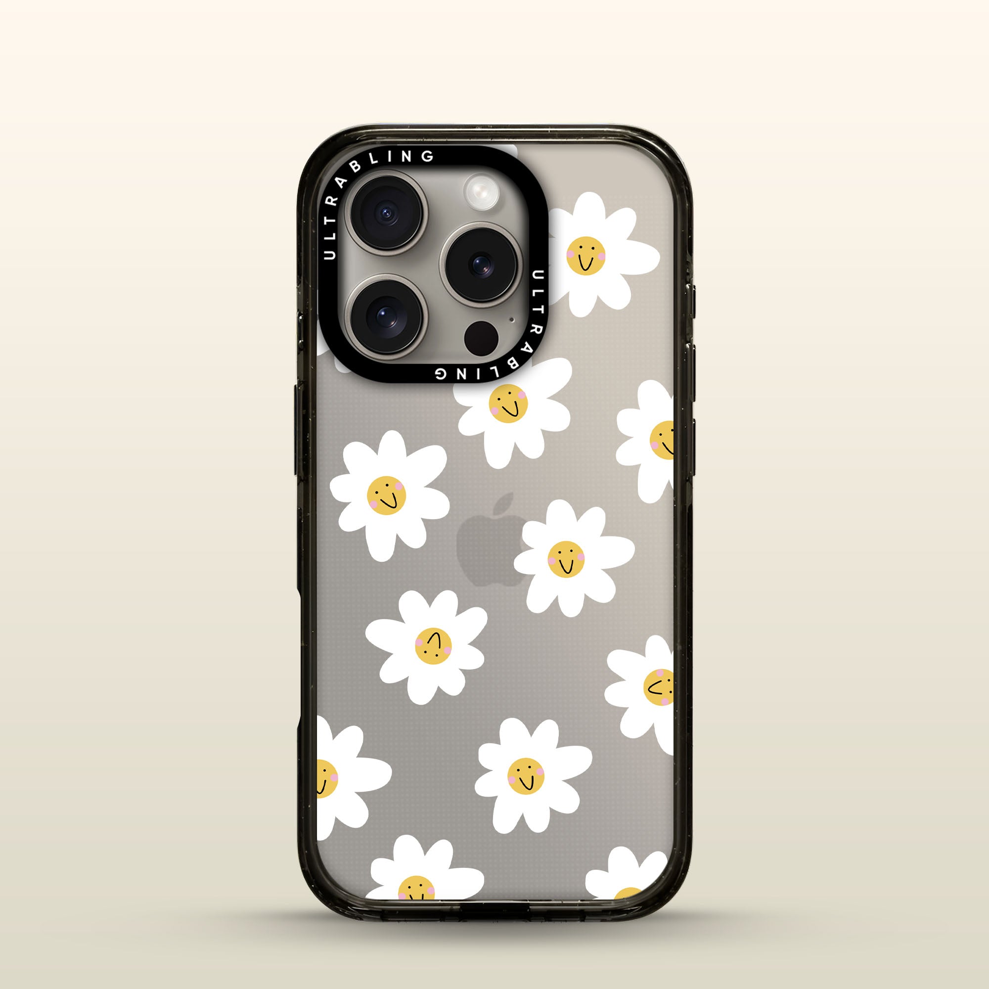 Daisy Chain Ultrabling Aura iPhone case front view with MagSafe