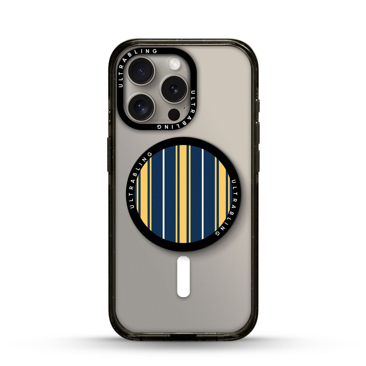 Harbor Stripe Ultrabling MagSafe Phone Grip - Front View