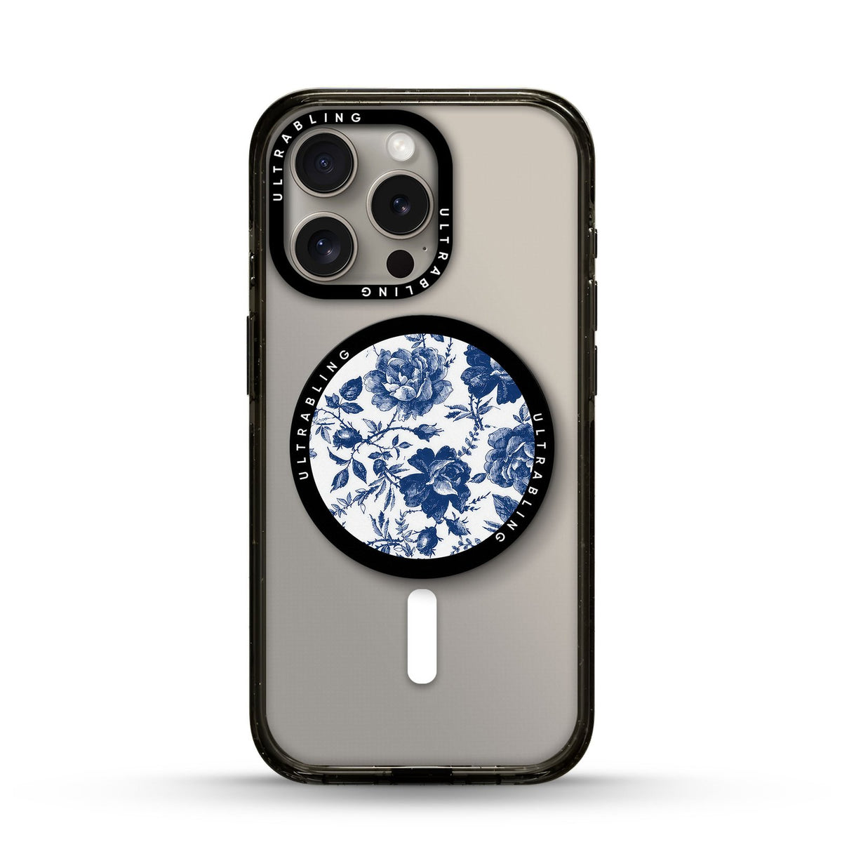 Porcelain Rose Ultrabling MagSafe Phone Grip - Front View