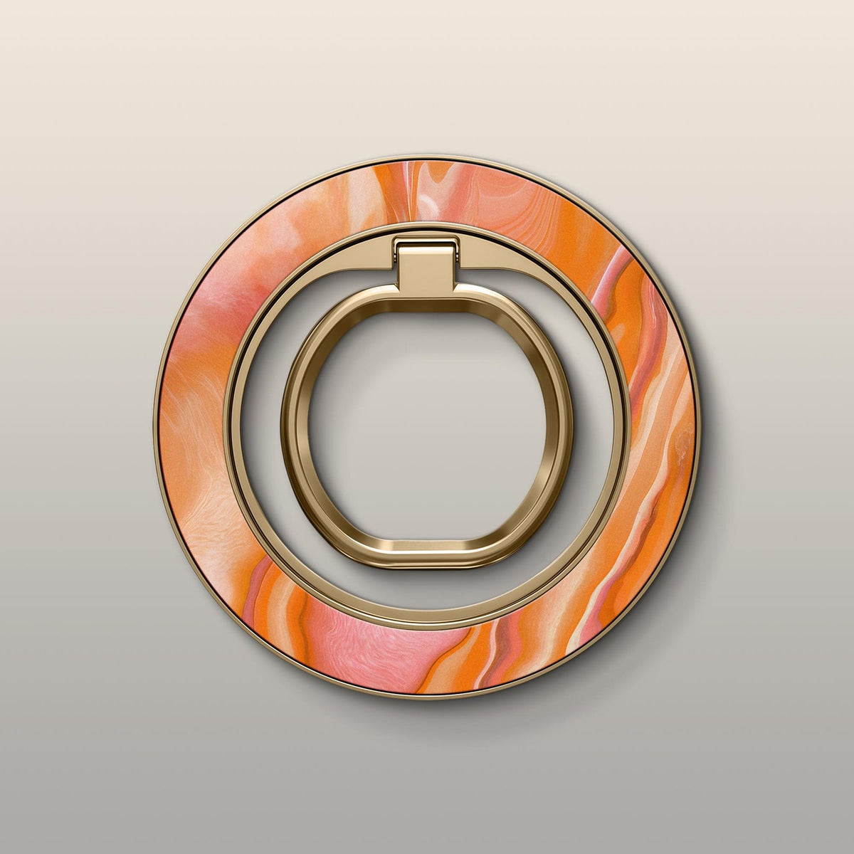 Sunset Agate Ultrabling MagSafe Ring - Front View