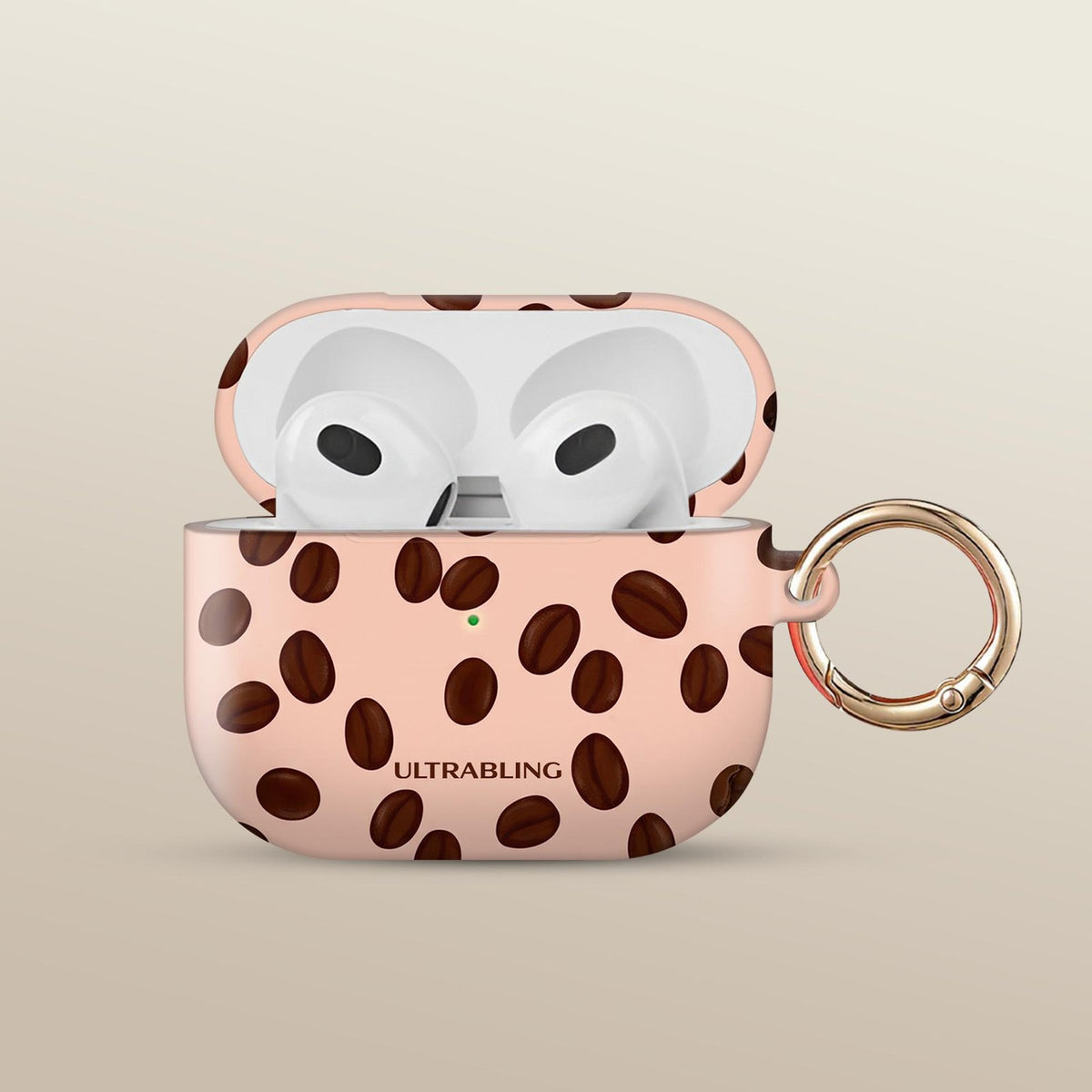 Coffee Run Ultrabling AirPods case front view