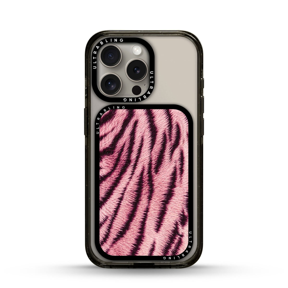 Blush Tiger MagSafe Wallet - Front View