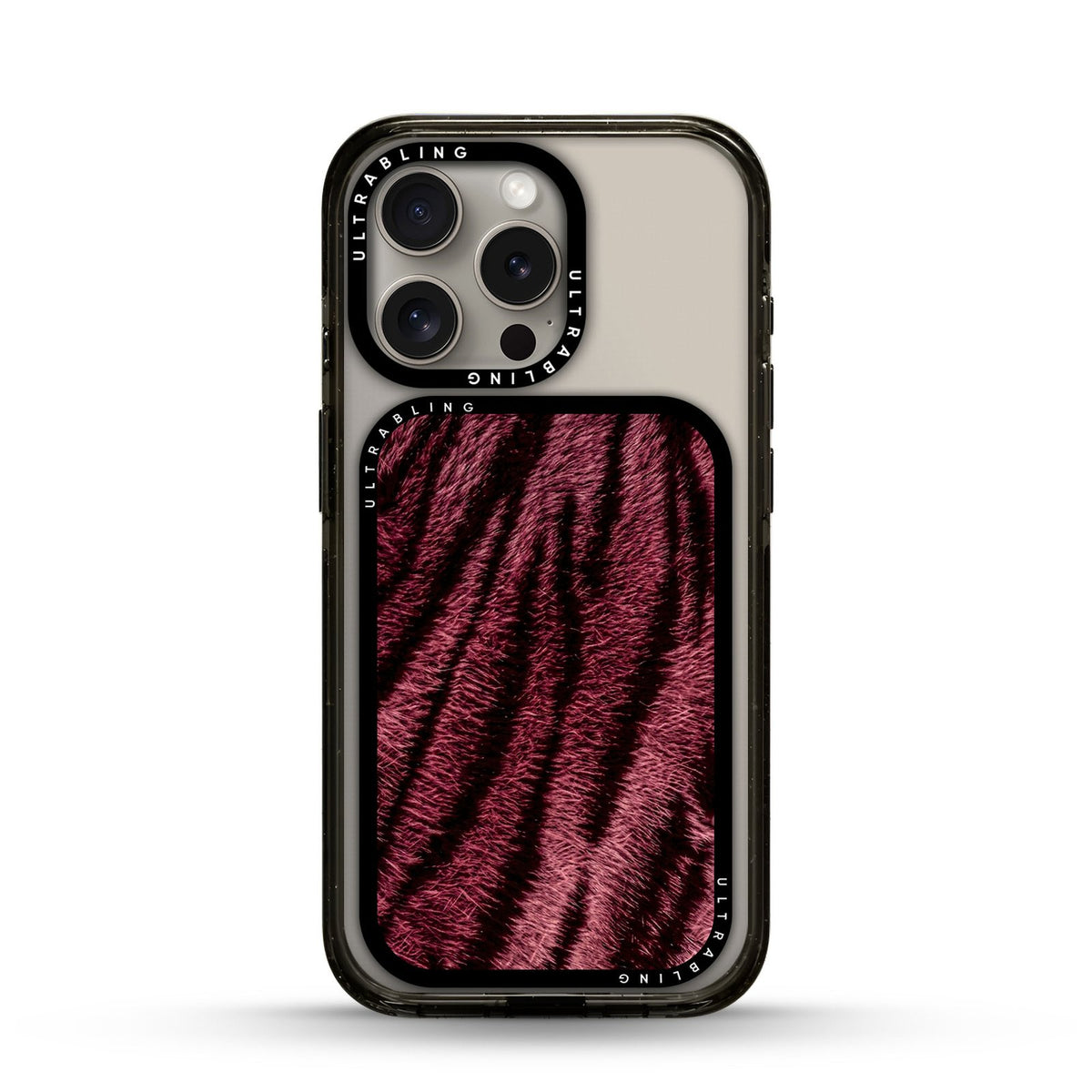 Garnet Fur MagSafe Wallet - Front View