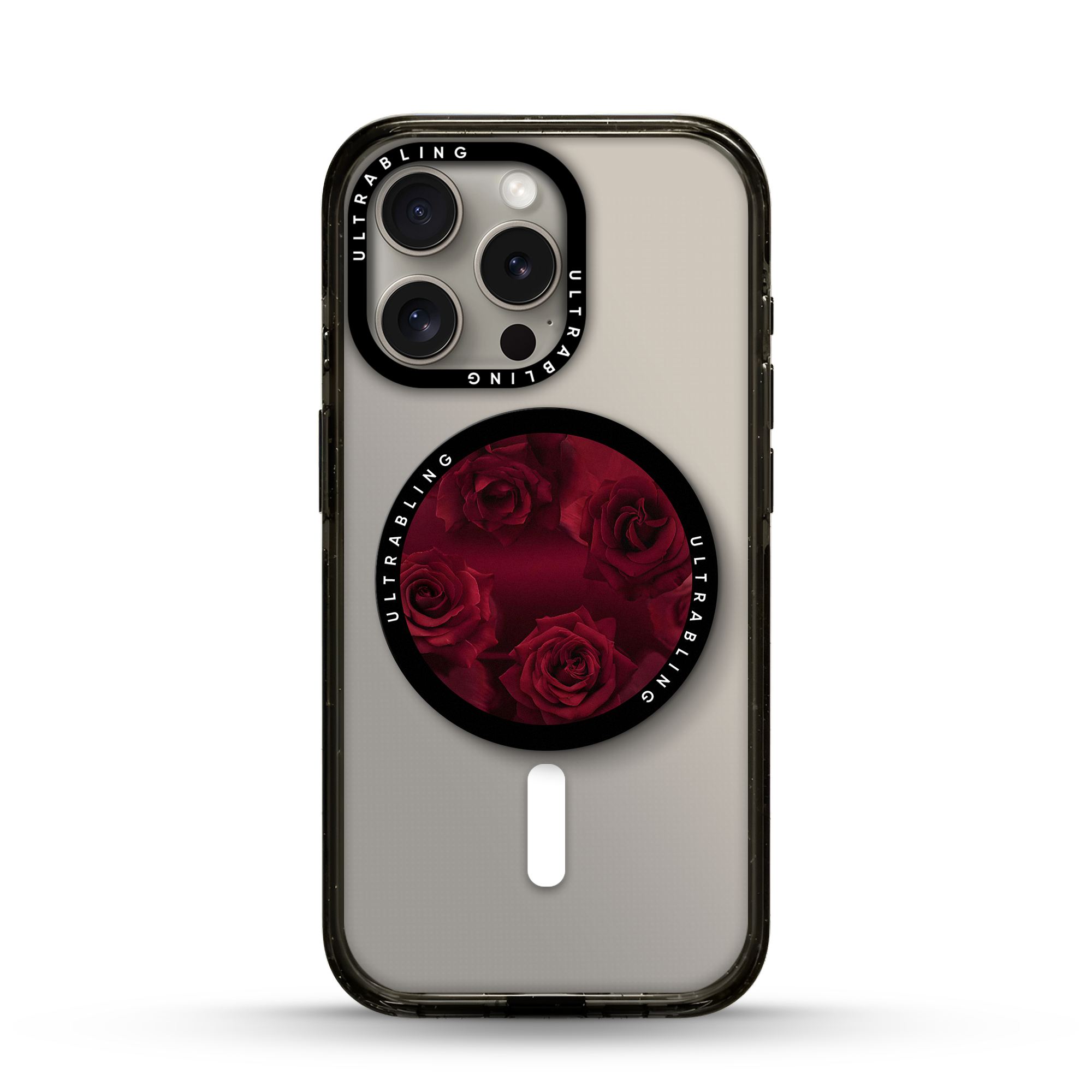 Velvet Roses Ultrabling MagSafe Phone Grip - Front View