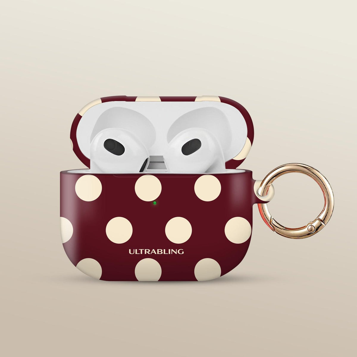 Cabernet Ultrabling AirPods case front view