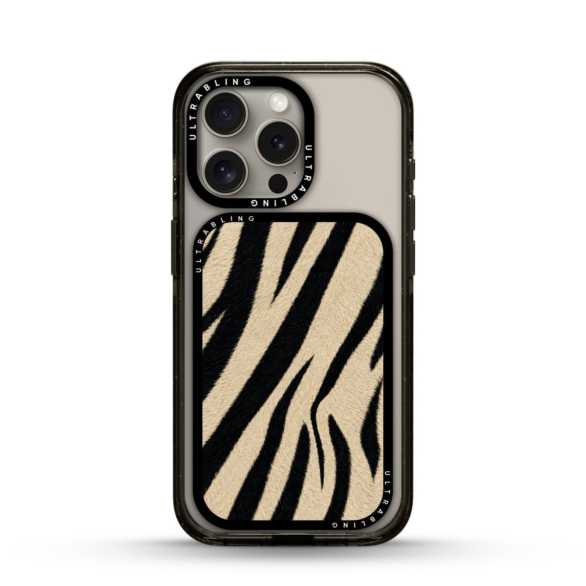 Dune Zebra MagSafe Wallet - Front View