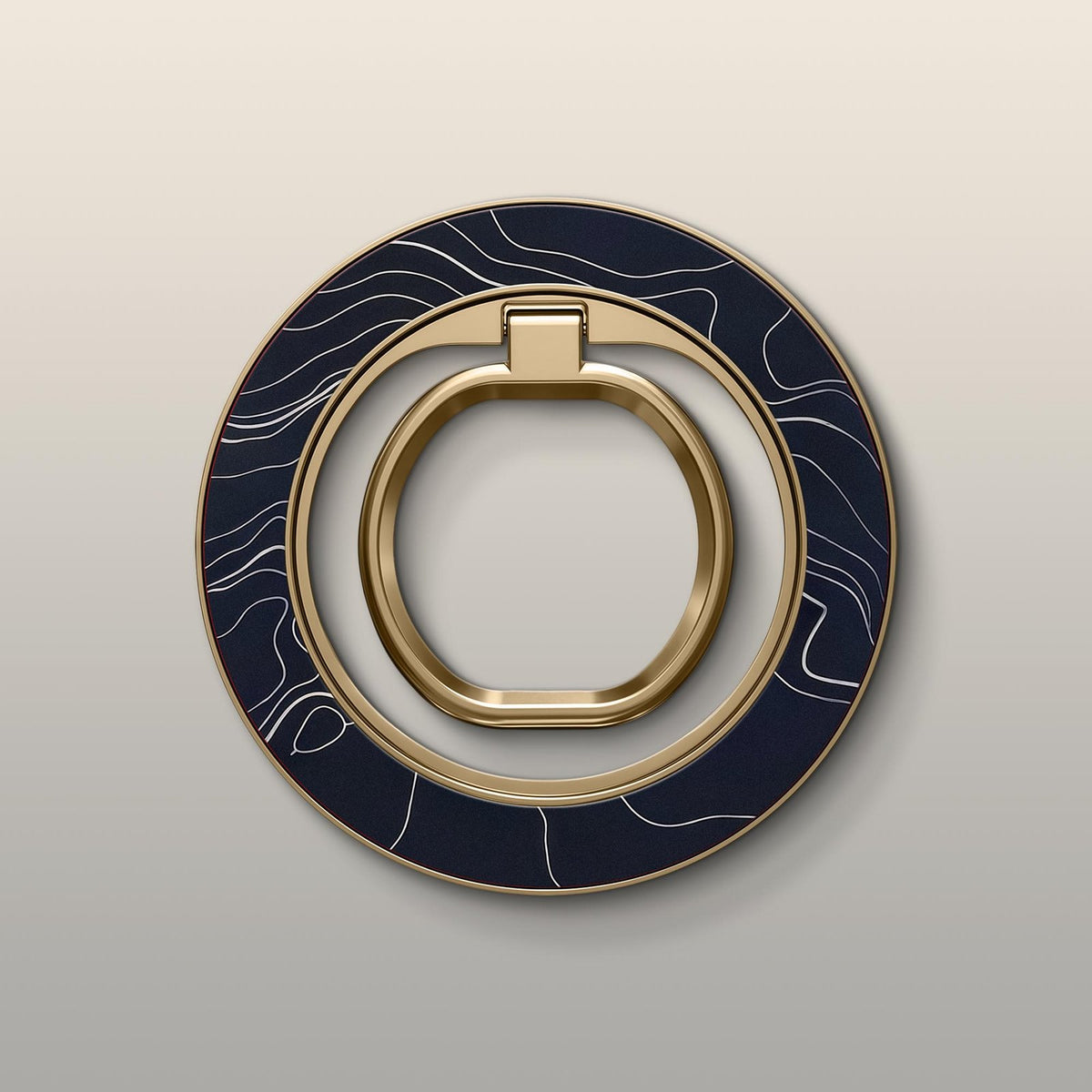 Midnight Terrain Ultrabling MagSafe Ring - Front View