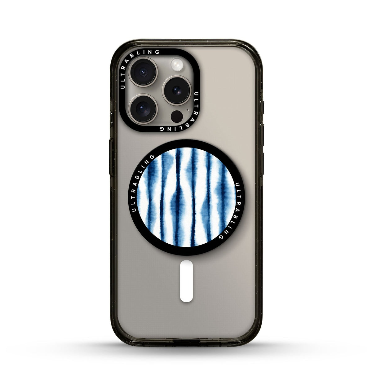 Denim Wash Ultrabling MagSafe Phone Grip - Front View