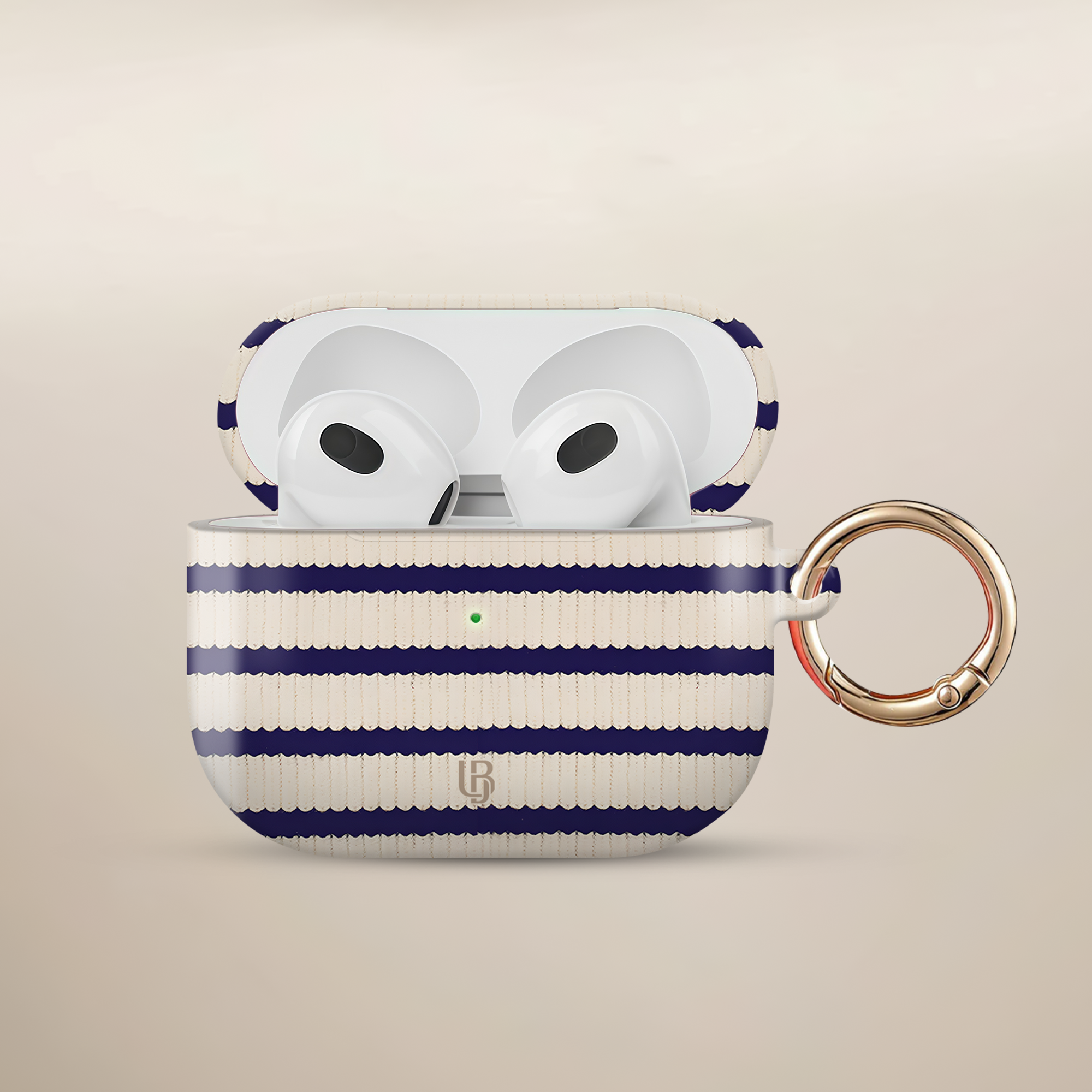 Sailor Stripes Ultrabling AirPods case front view