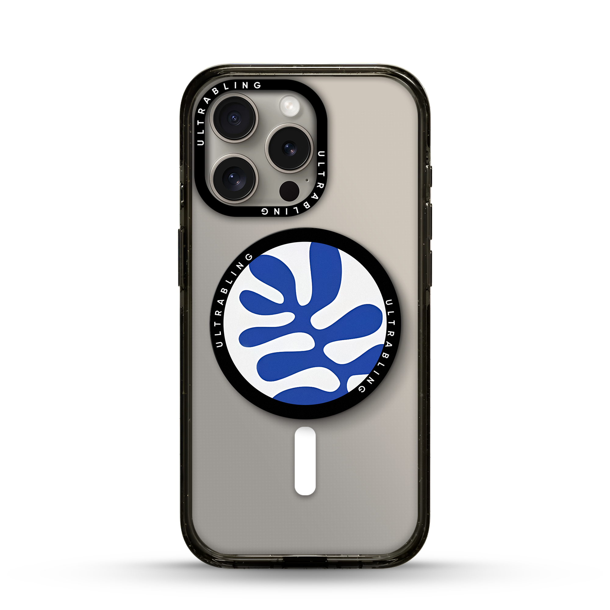 Azure Flow Ultrabling MagSafe Phone Grip - Front View