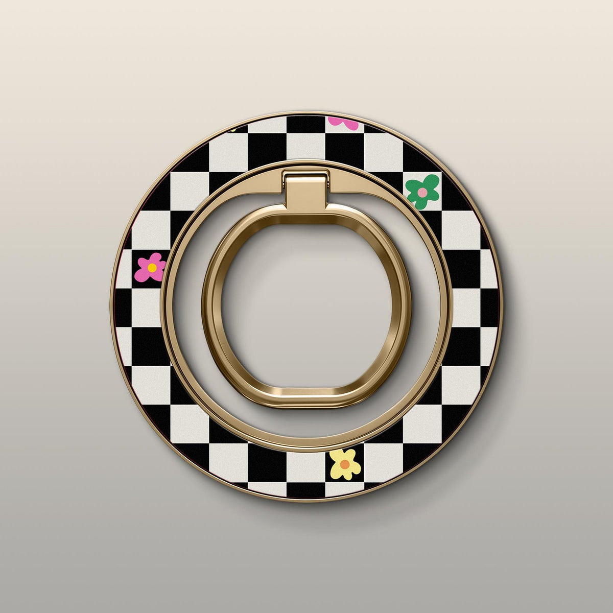 Harlequin Noir Ultrabling MagSafe Ring - Front View