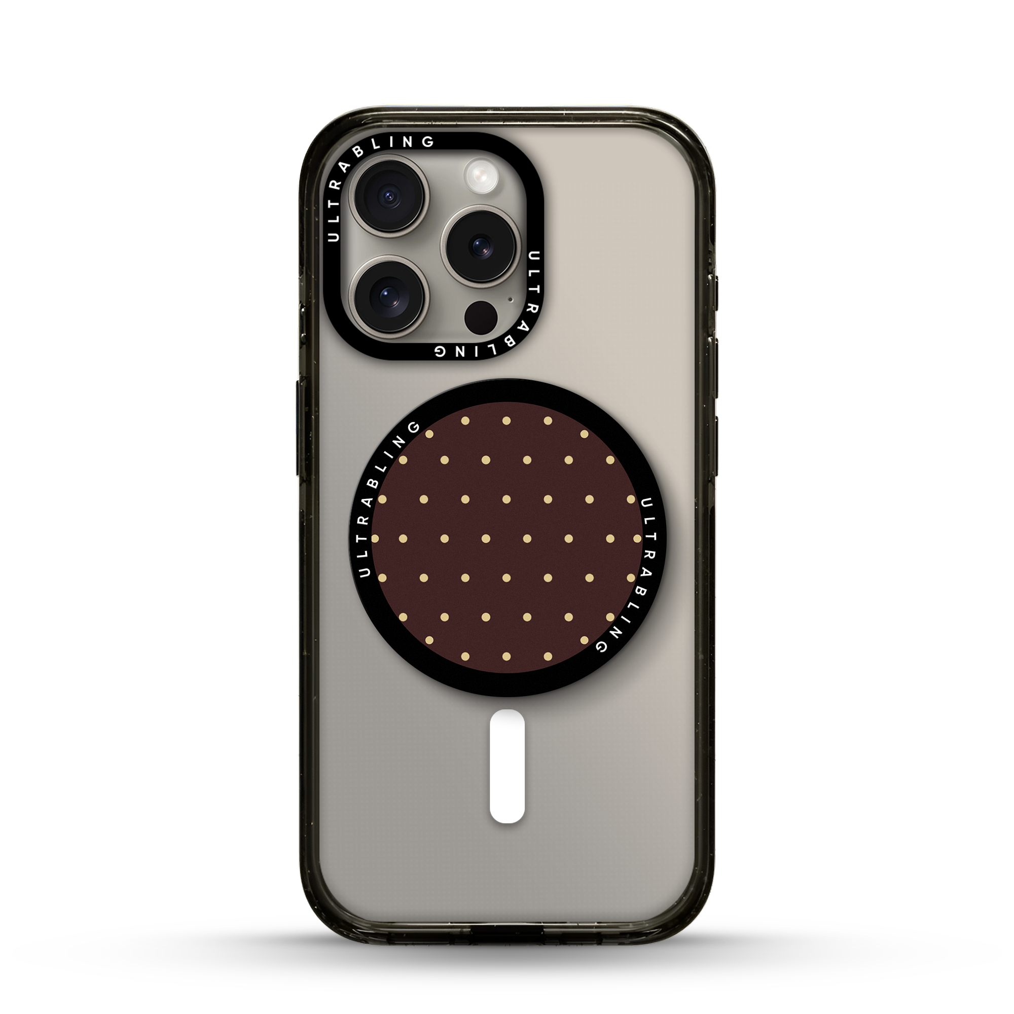 Gold Dust Ultrabling MagSafe Phone Grip - Front View