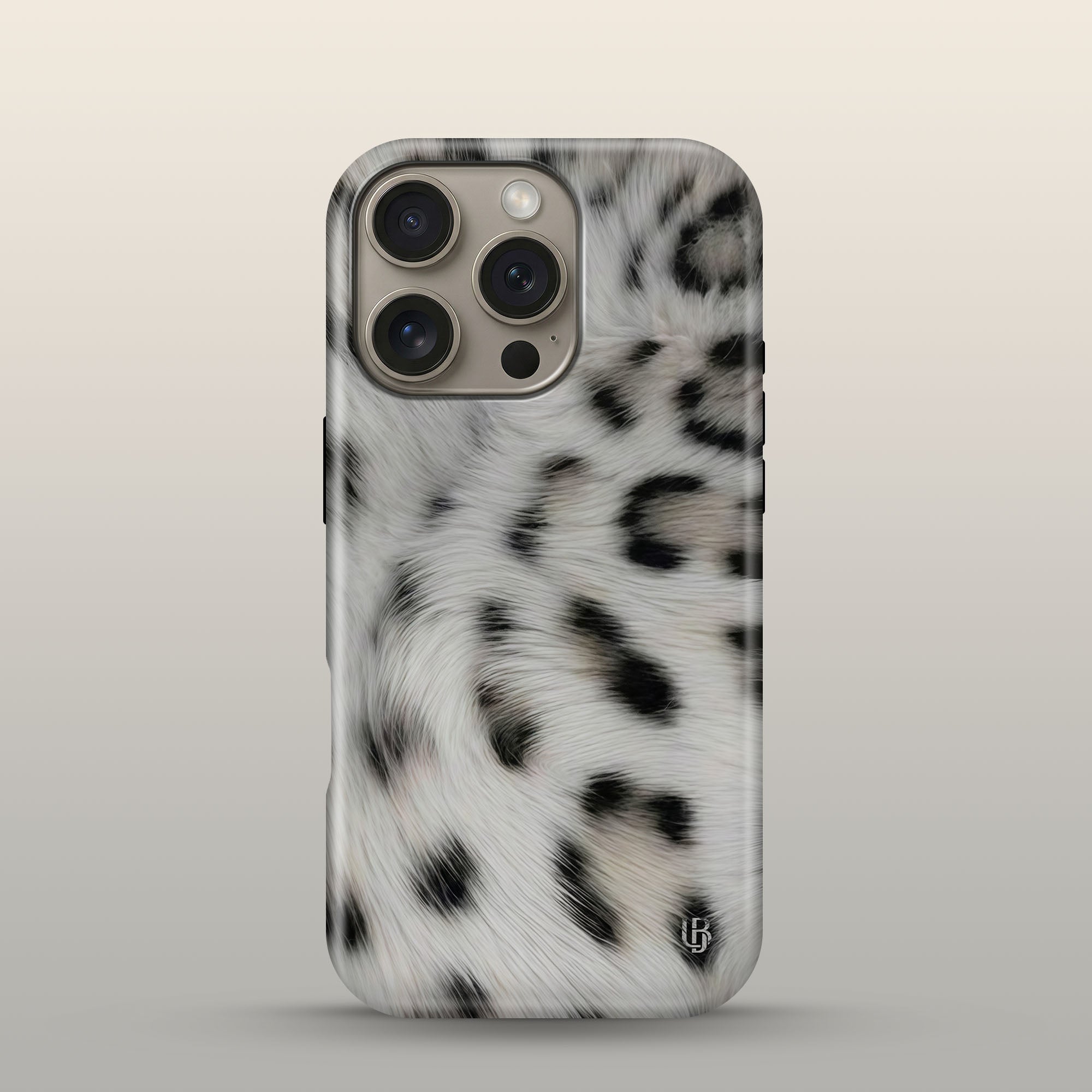 Snow Leopard Ultrabling eclipse case front view