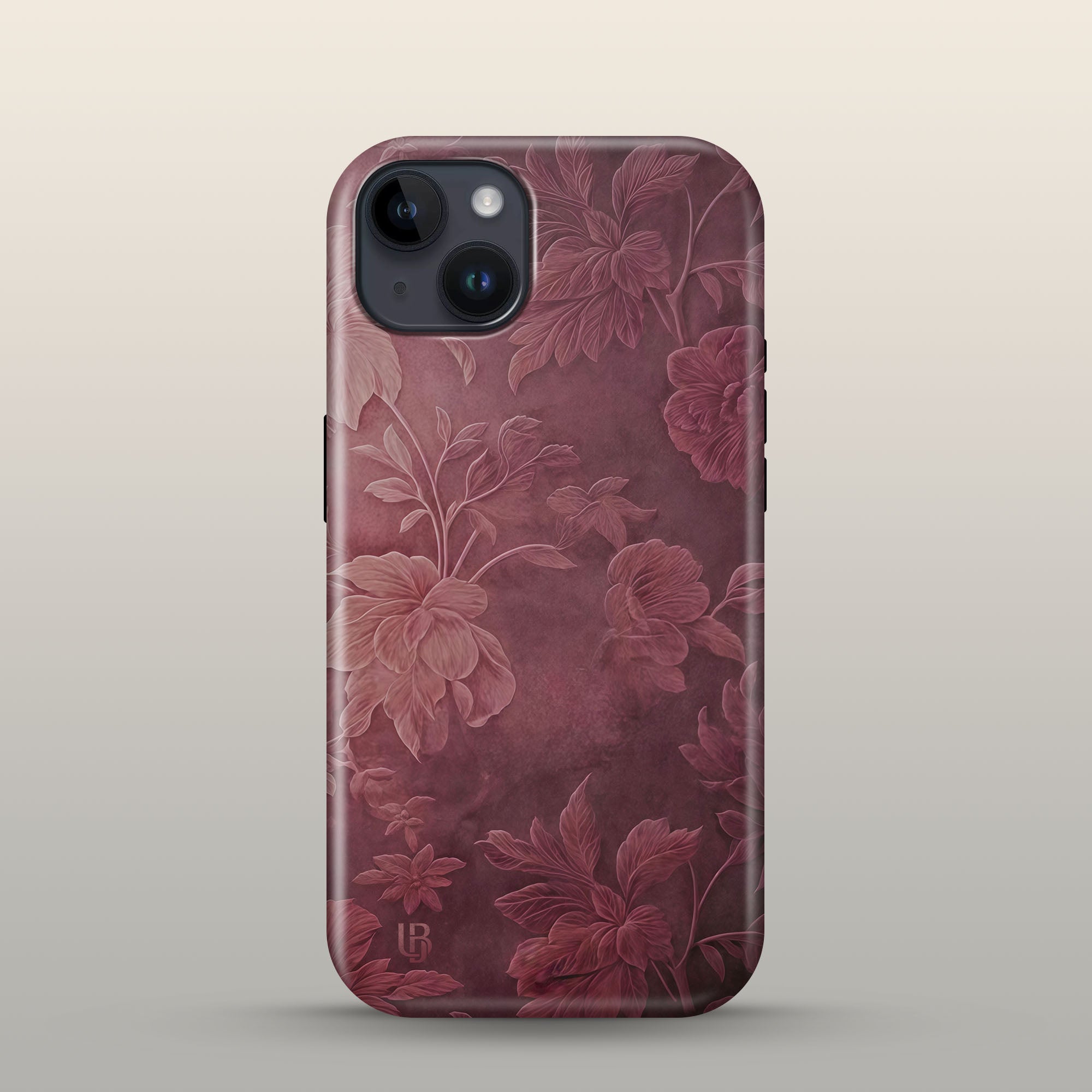 Burgundy Bloom - Eclipse Case