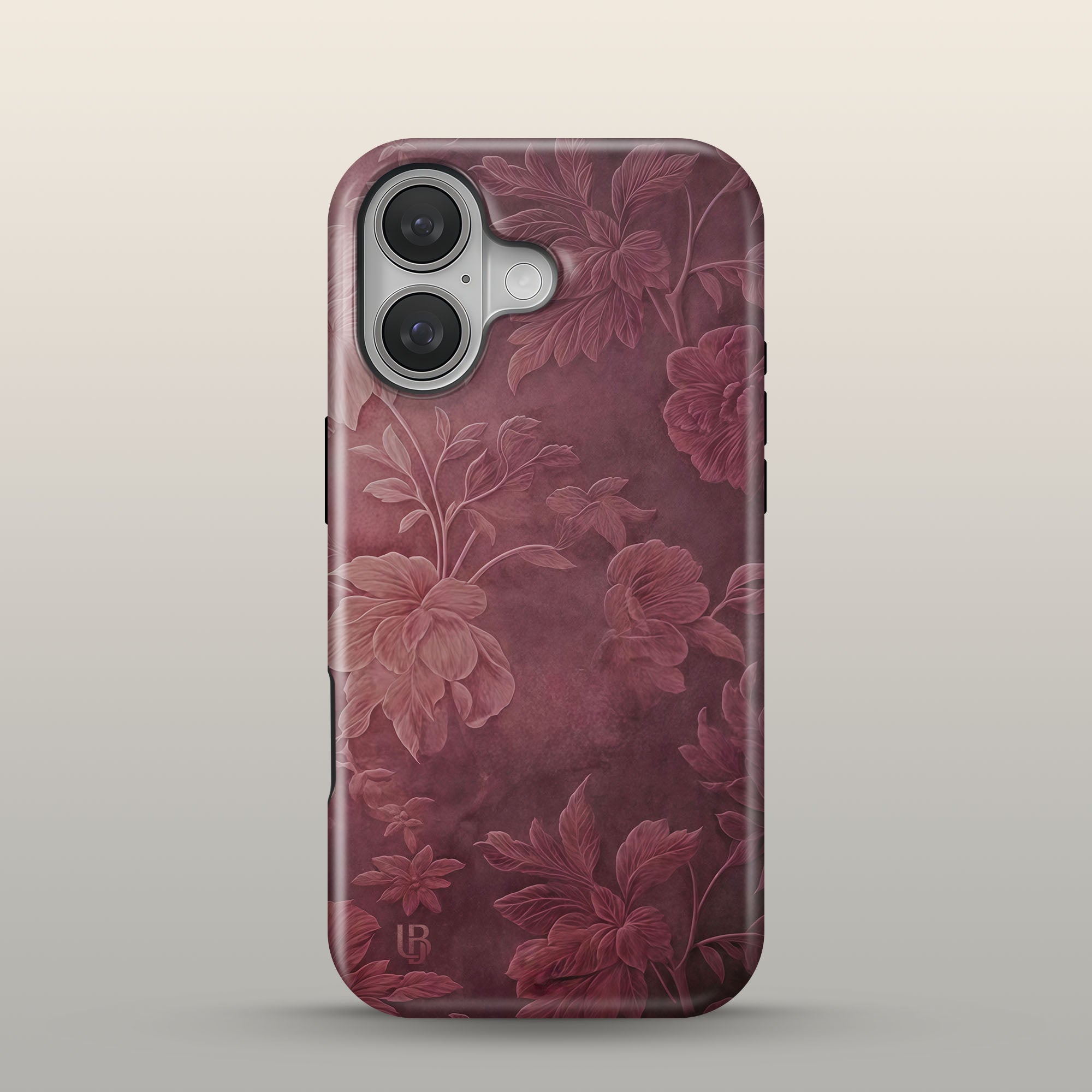 Burgundy Bloom - Eclipse Case