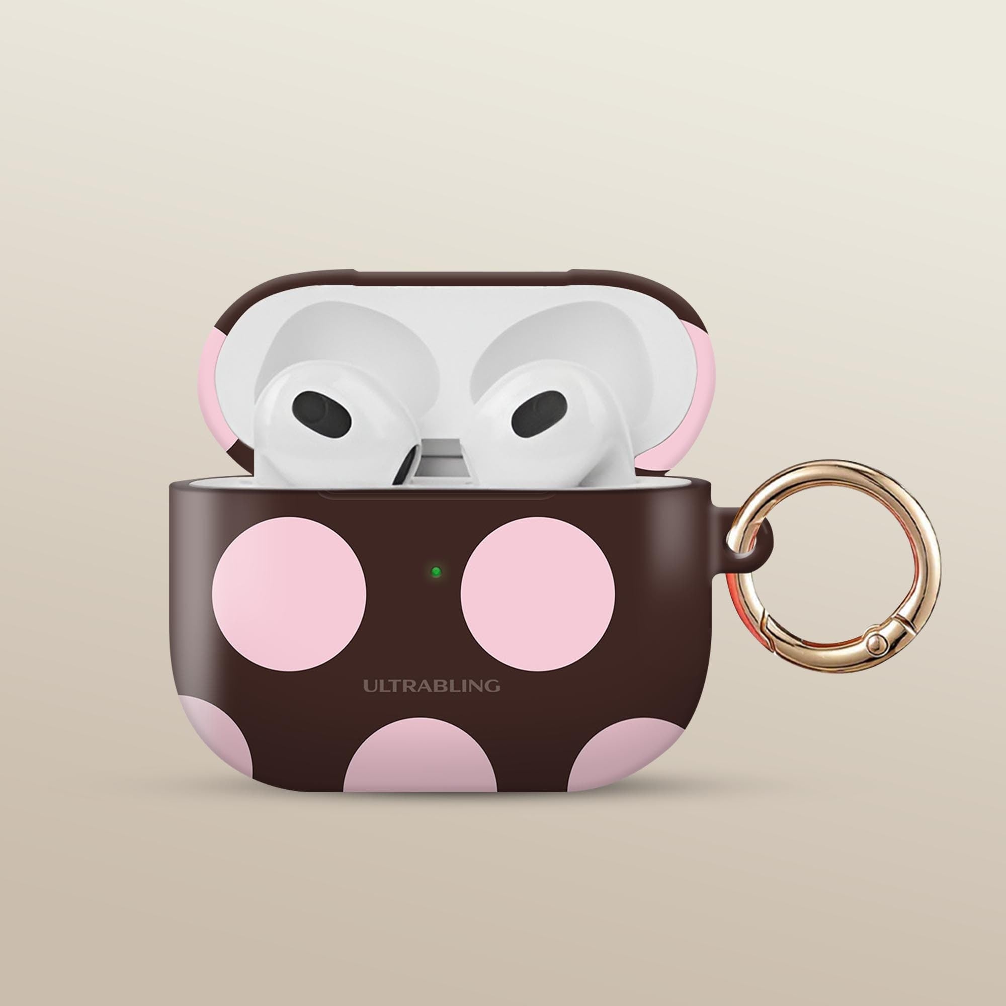 Cocoa Bonbon Ultrabling AirPods case front view