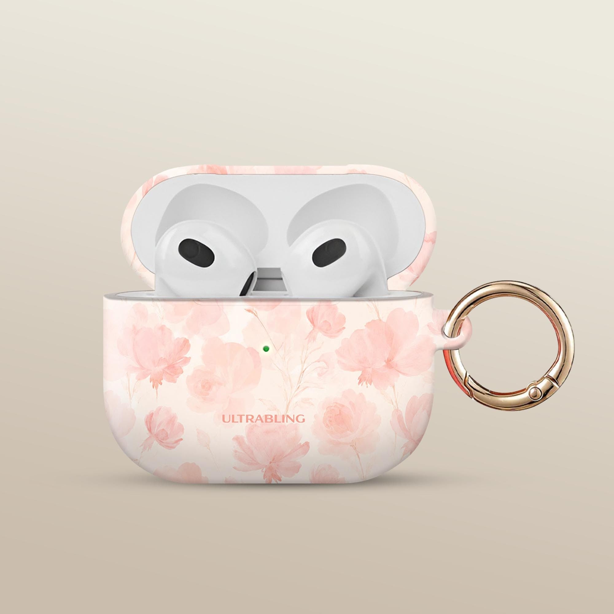 Rose Waltz Ultrabling AirPods case front view