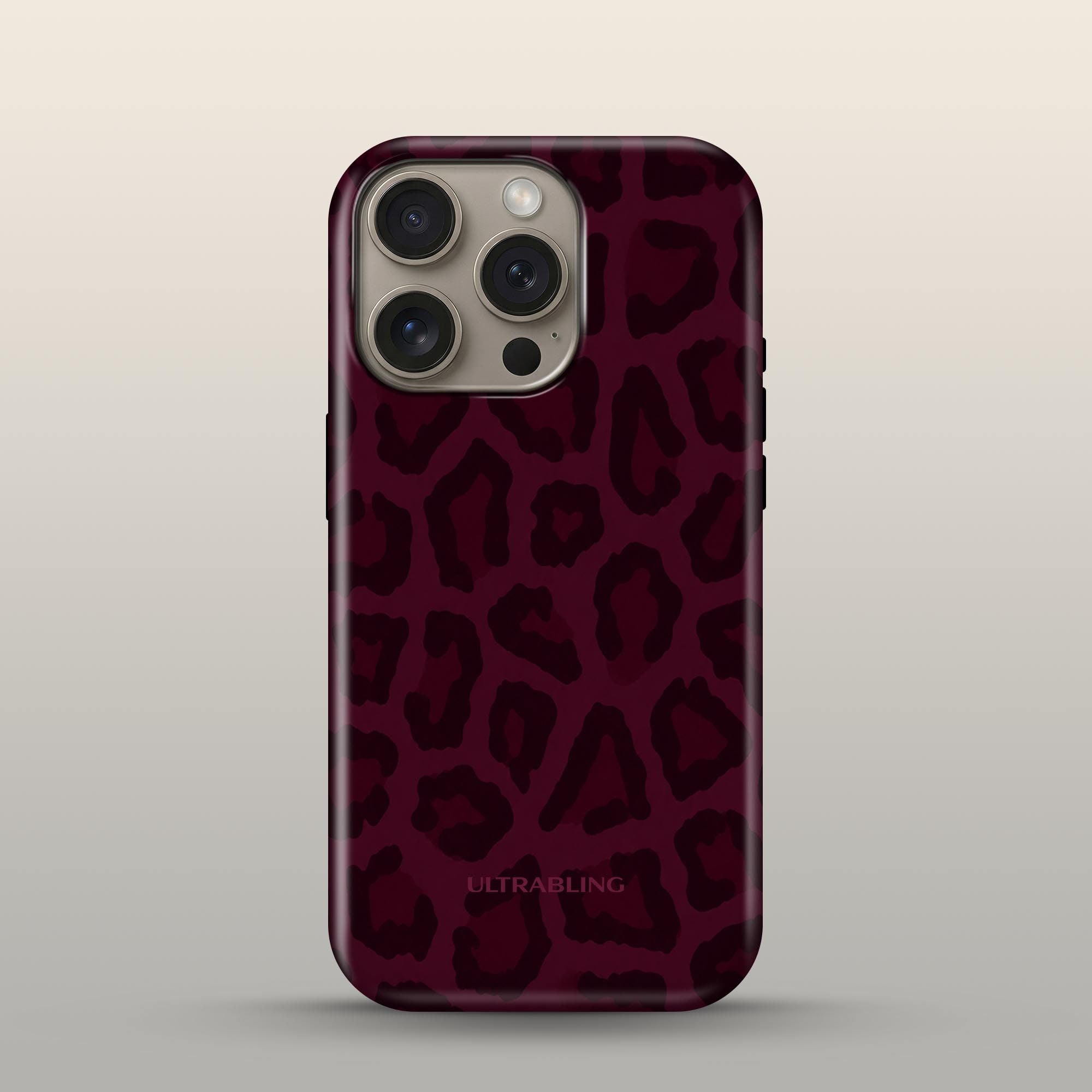 Bordeaux Leopard - Eclipse Case