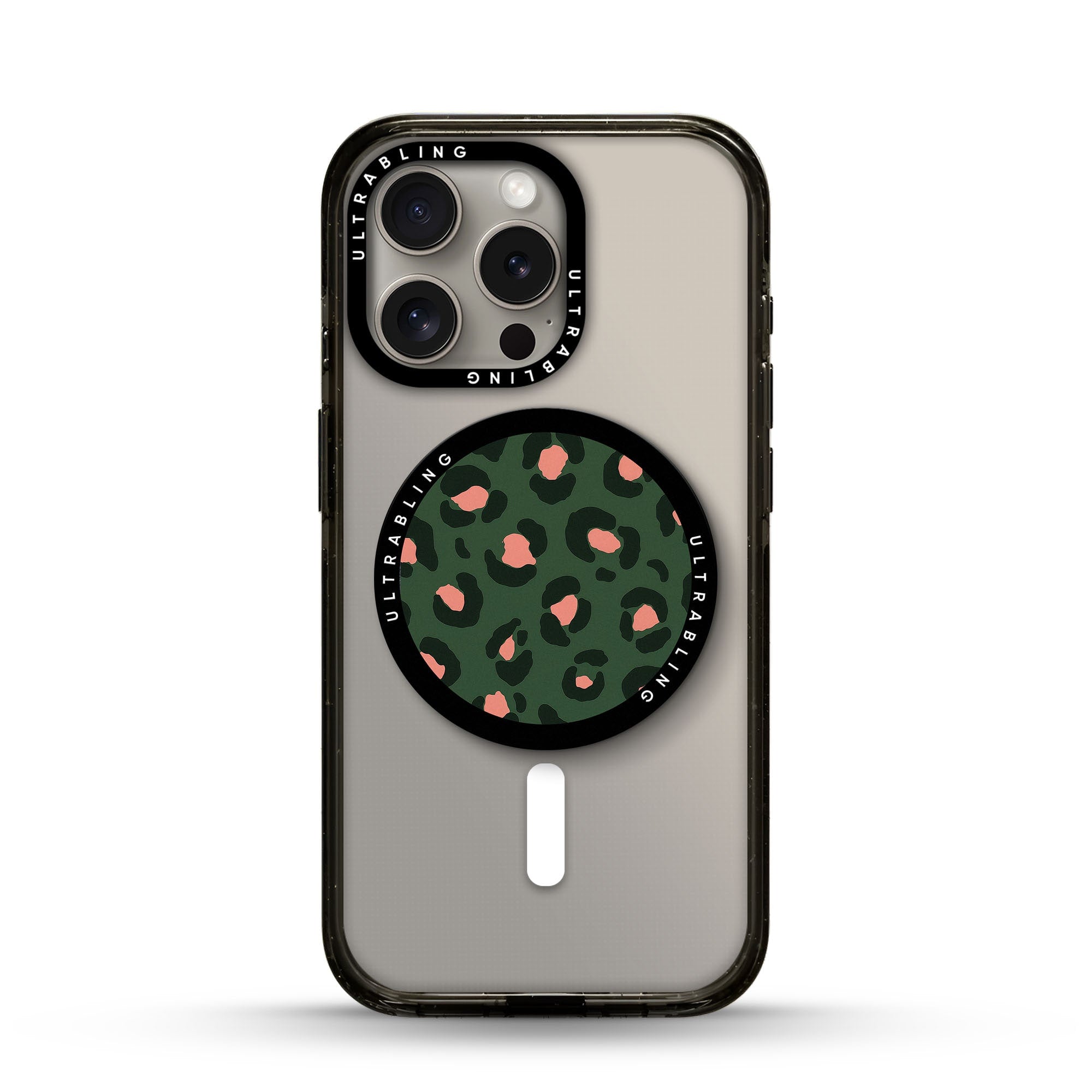 Jungle Luxe Ultrabling MagSafe Phone Grip - Front View