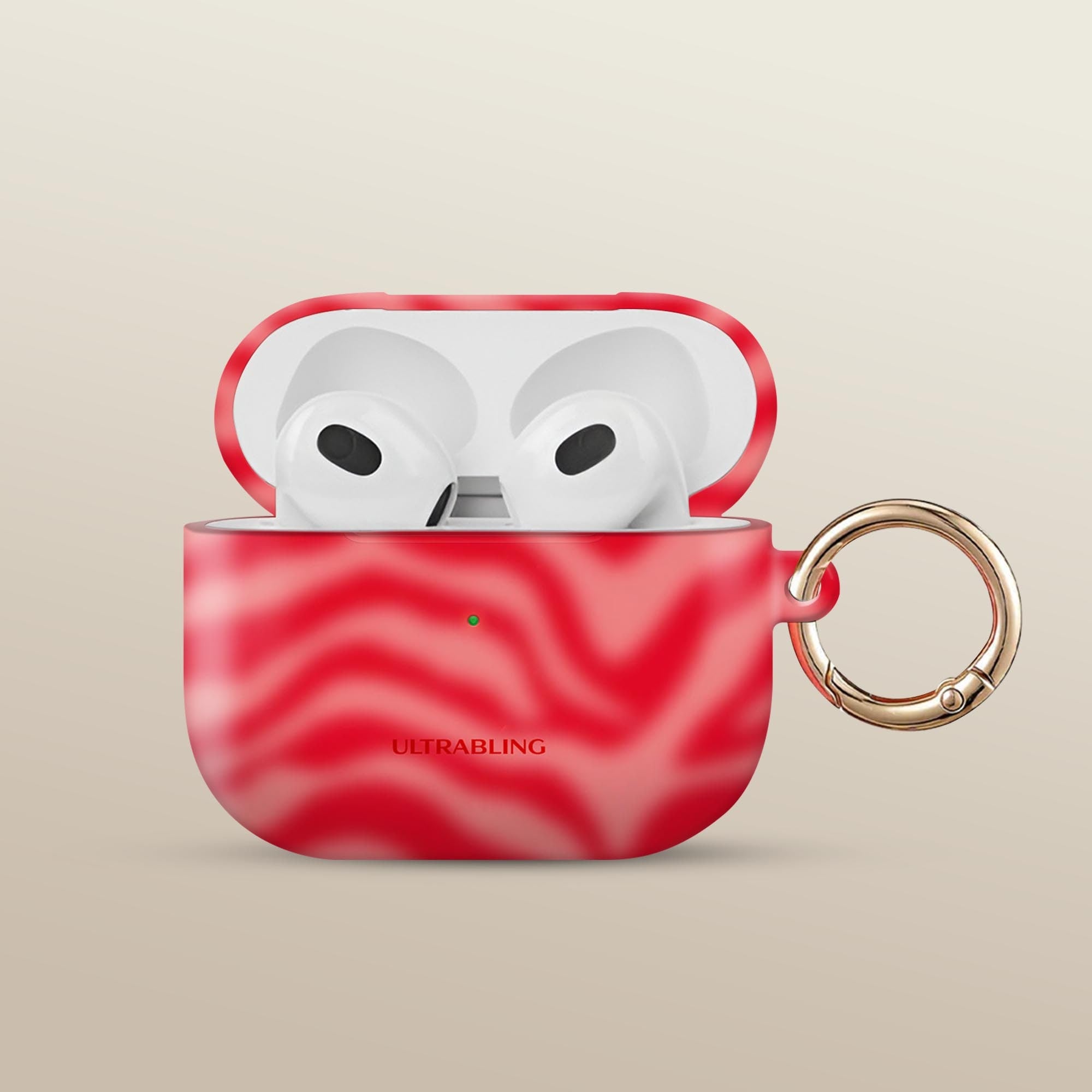 Cherry Trance Ultrabling AirPods case front view