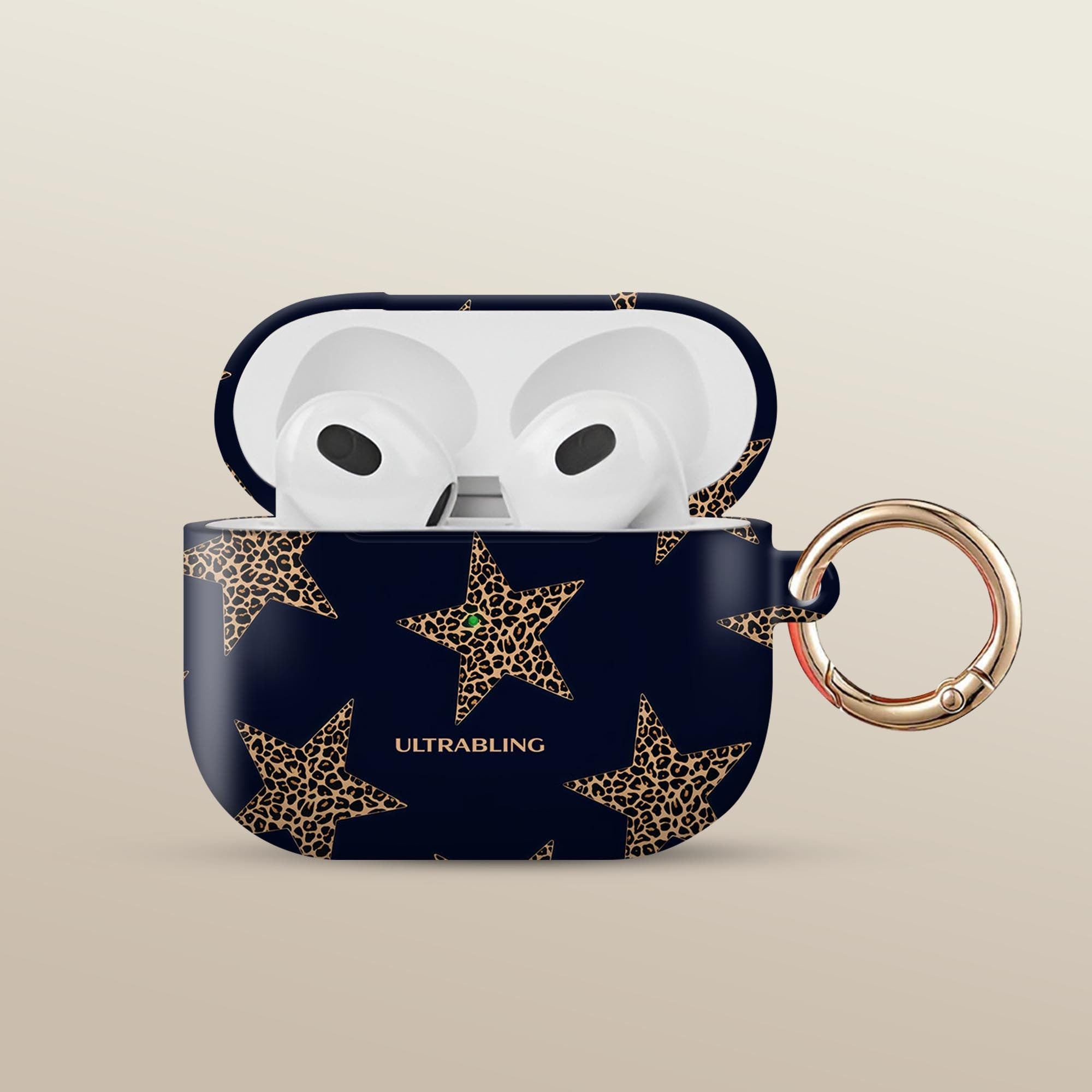 Starlit Noir Ultrabling AirPods case front view