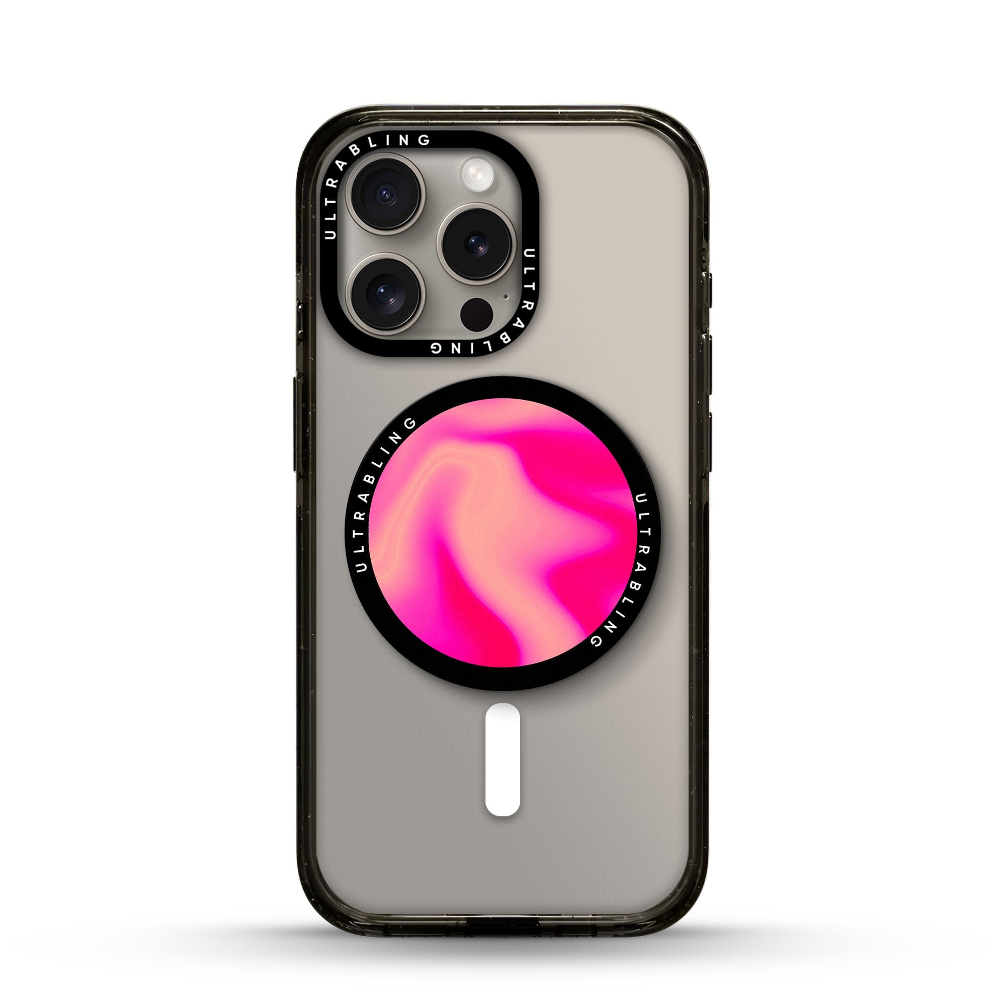 Rosé Mirage Ultrabling MagSafe Phone Grip - Front View