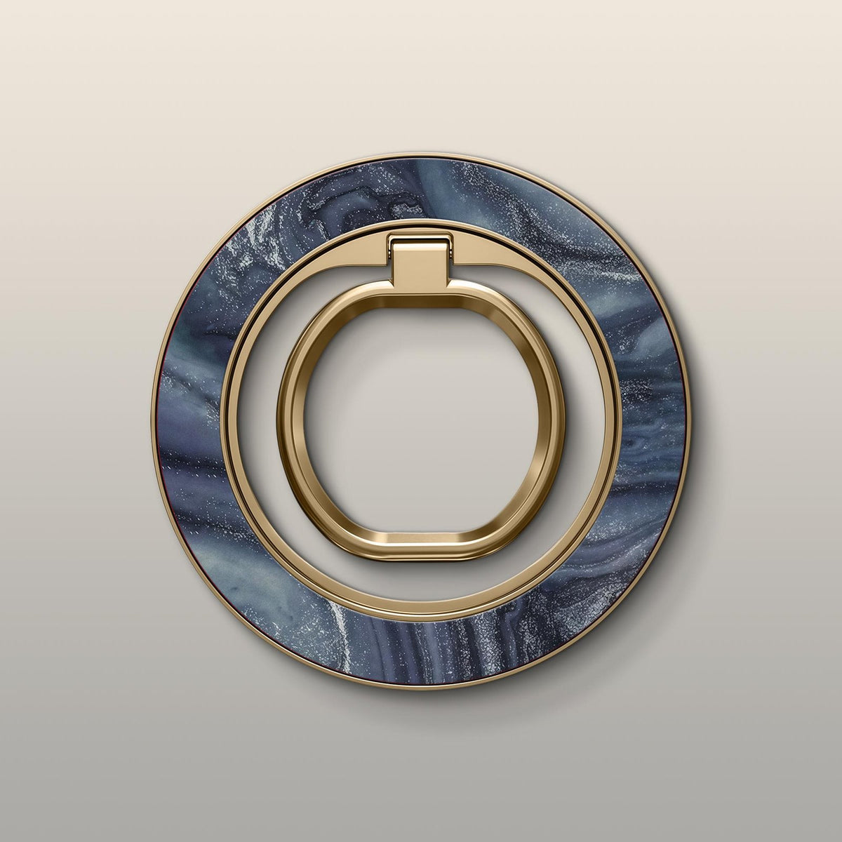 Midnight Marble Ultrabling MagSafe Ring - Front View