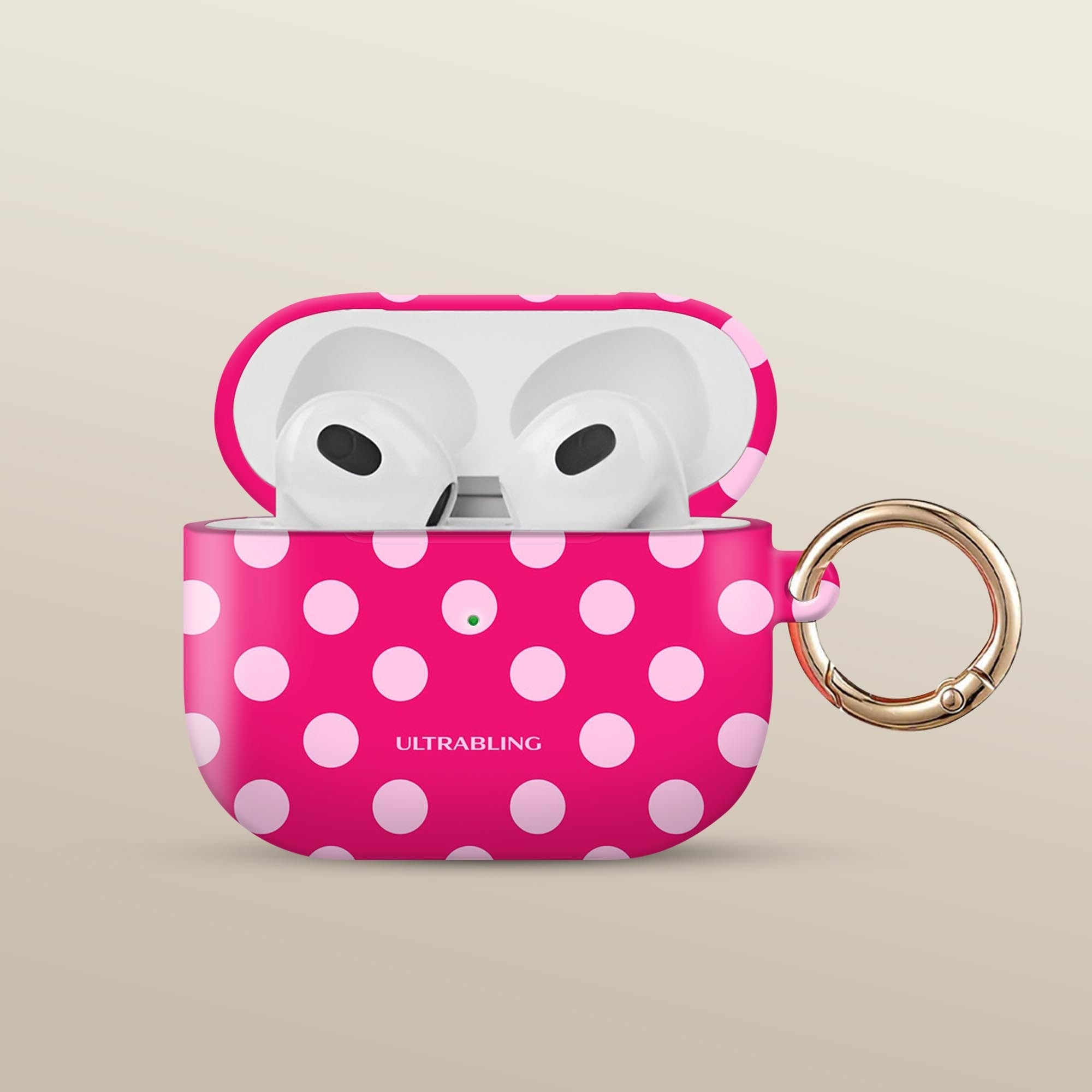 Bubblegum Pop Ultrabling AirPods case front view