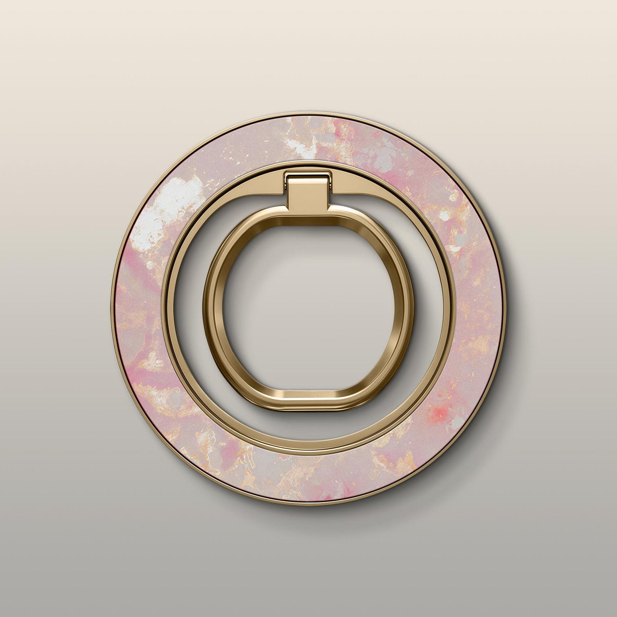 Rose Quartz Ultrabling MagSafe Ring - Front View