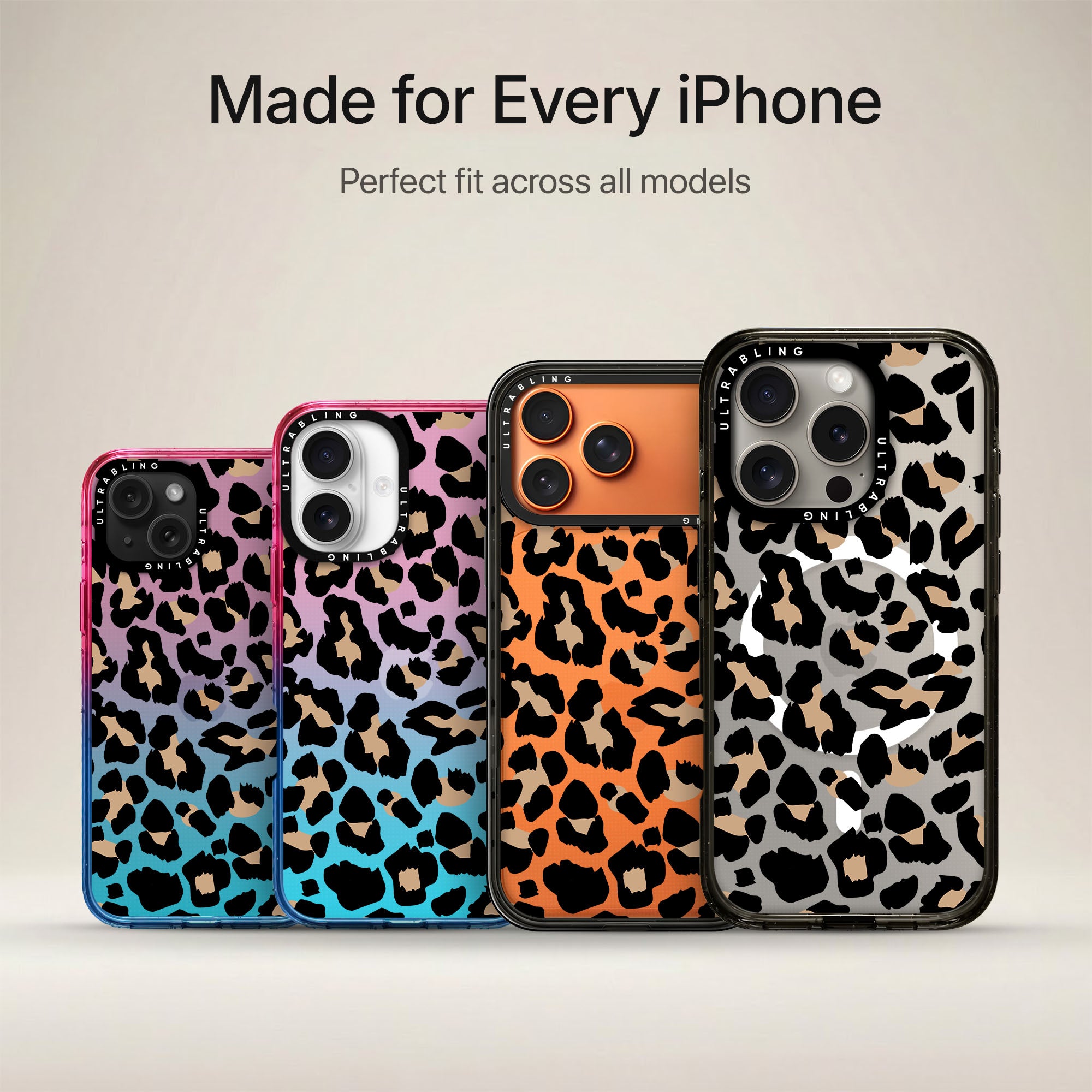 Safari Ultrabling Aura iPhone case non MagSafe soft ombre view