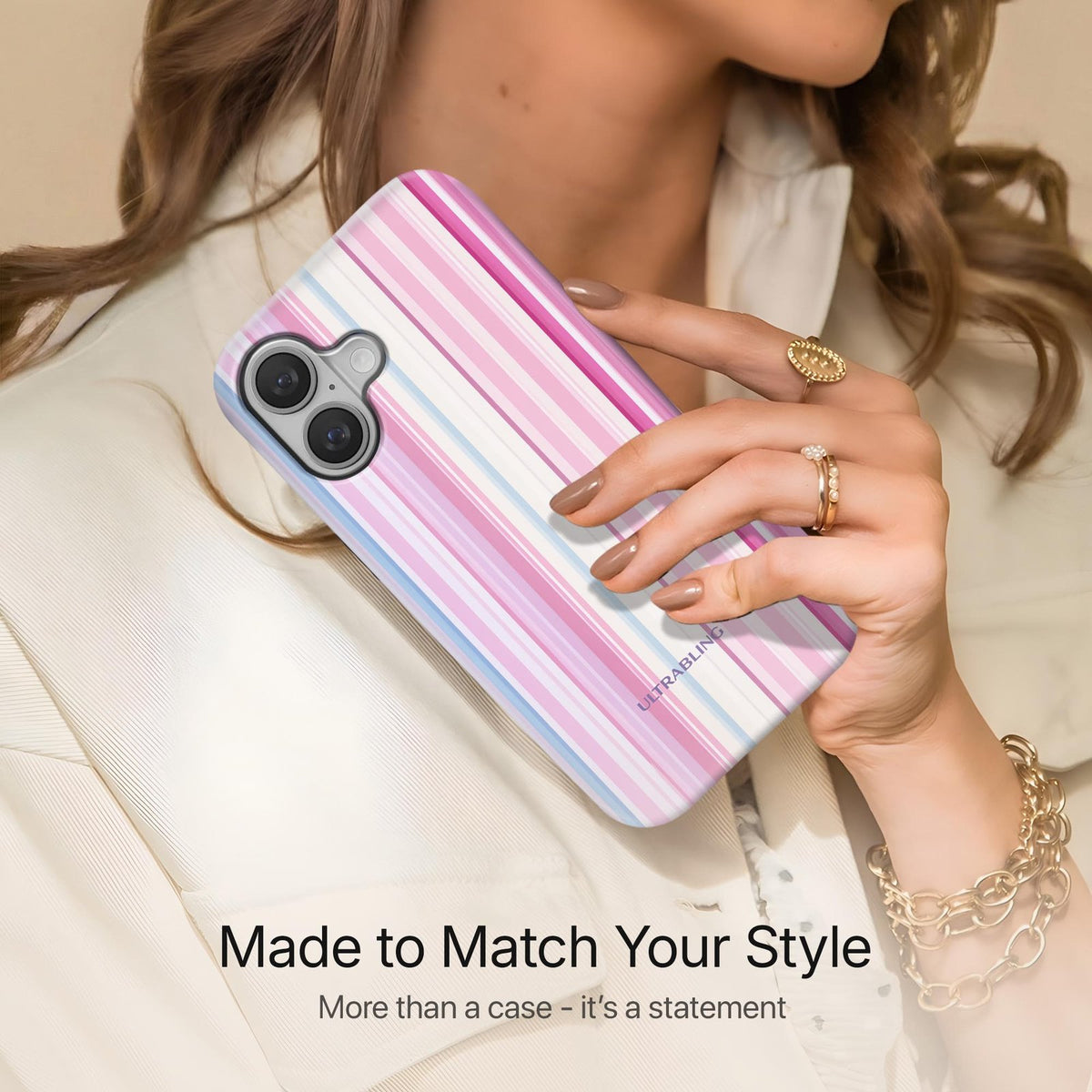Pastel Stripe - Eclipse Case