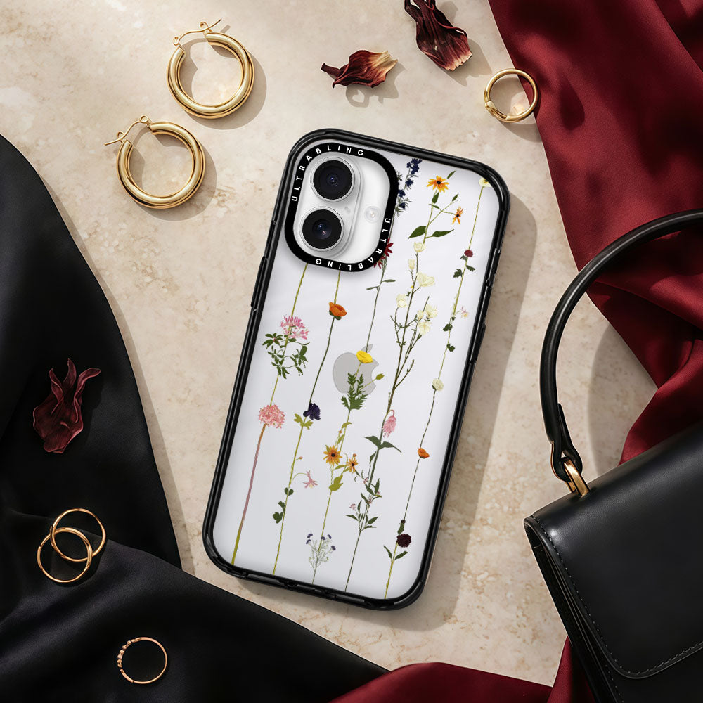 Wildflower Ultrabling aura case iphone 13 pro non magsafe black view
