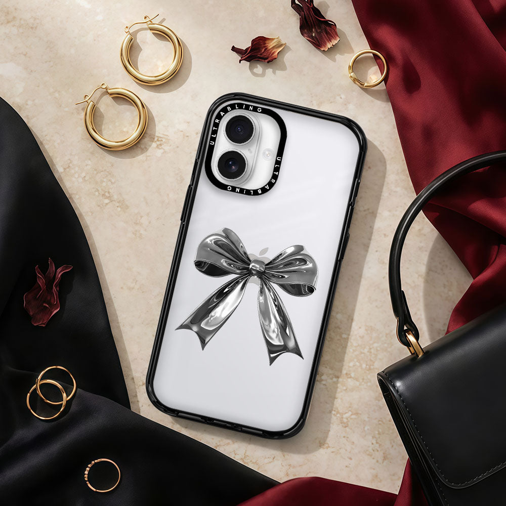 Silver Bow Ultrabling aura case iphone 13 pro non magsafe black view