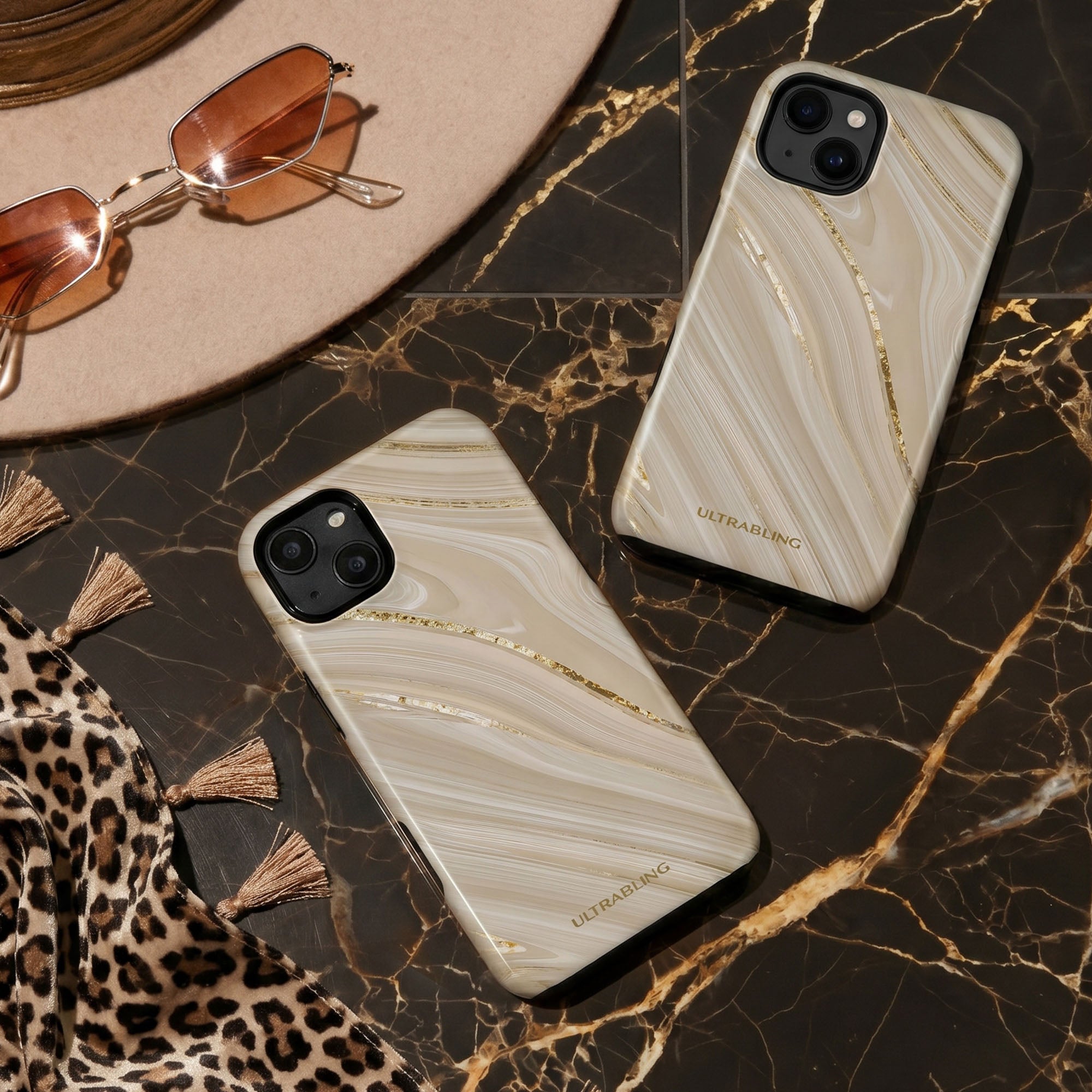 Champagne Marble - Eclipse Case