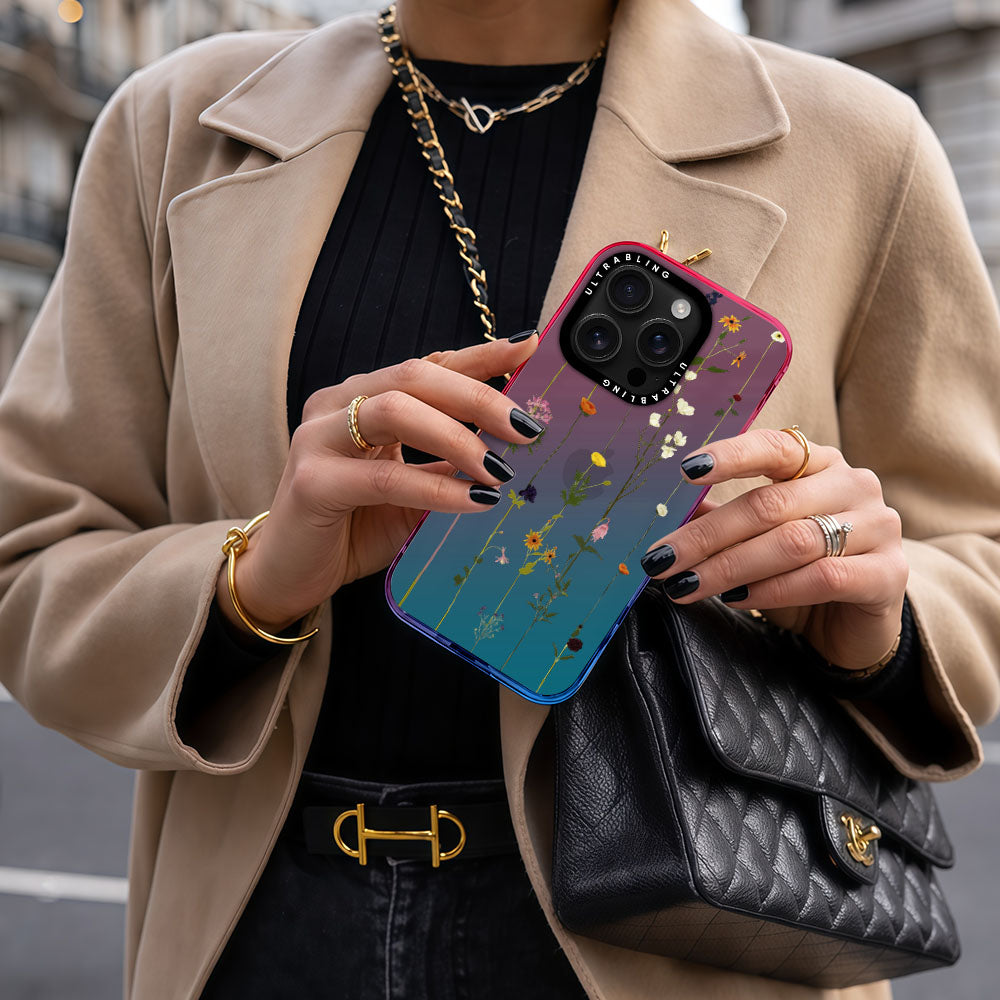 Wildflower Ultrabling aura case iphone 13 pro non magsafe soft ombre view