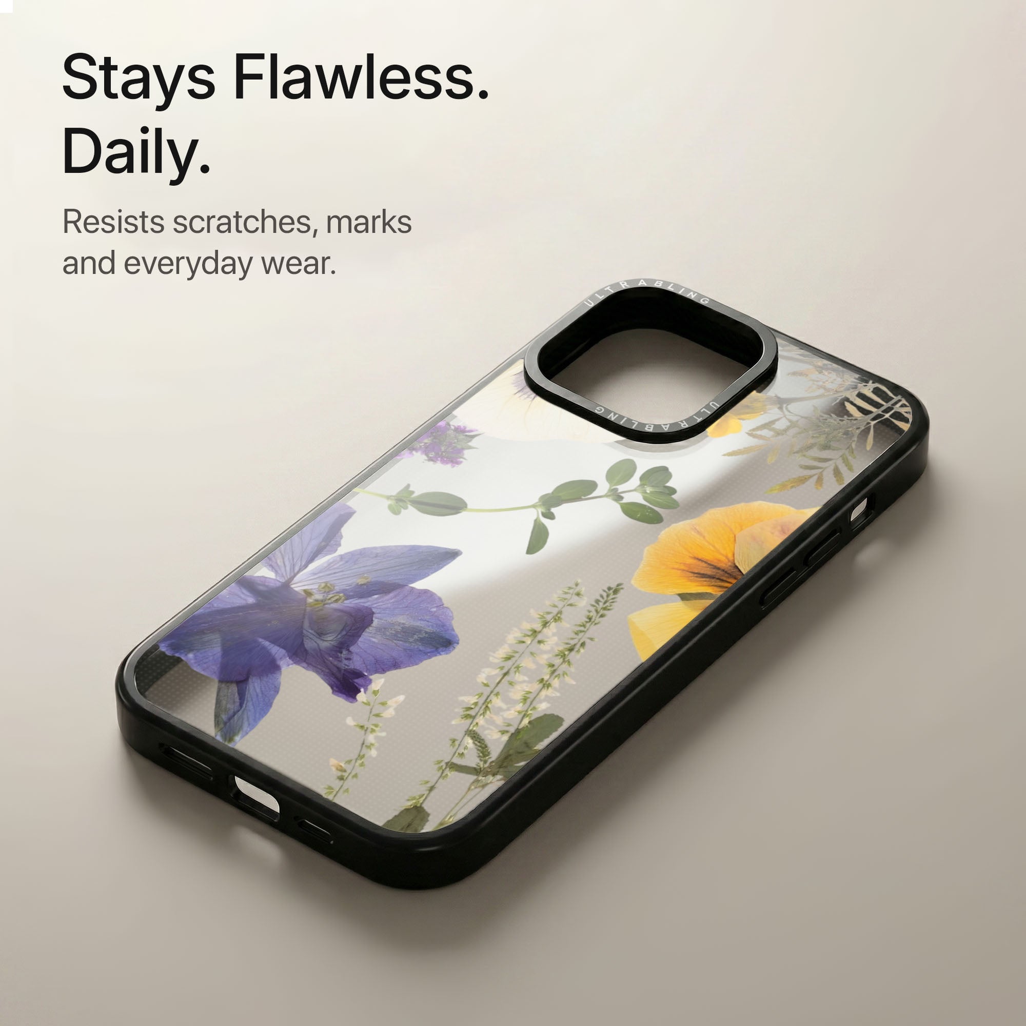 Iris Muse Ultrabling Aura iPhone case soft ombre back view