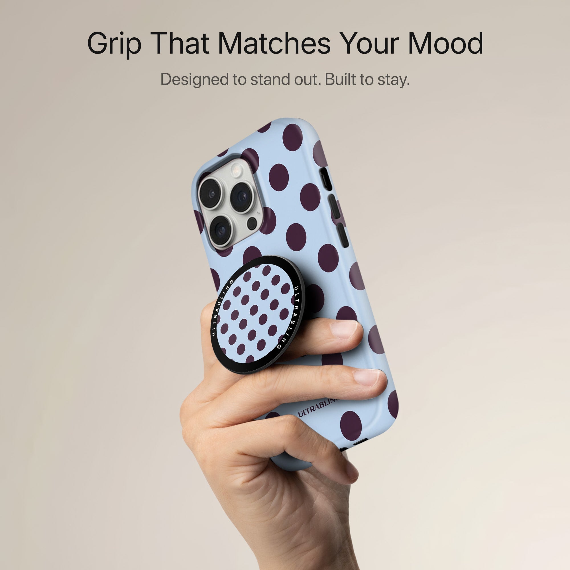 Frosted Plum - MagSafe Phone Grip