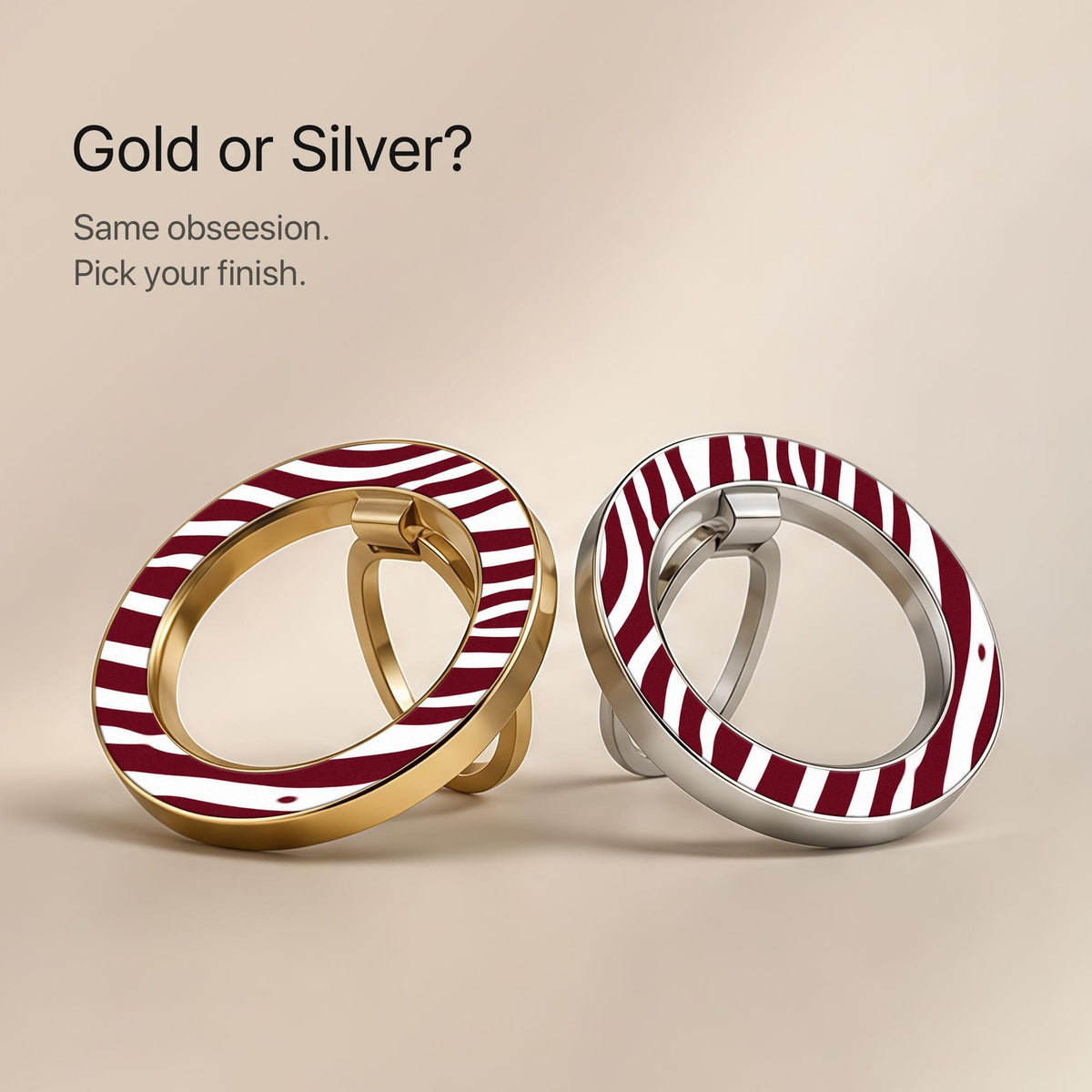 Wine Zebra - MagSafe Ring