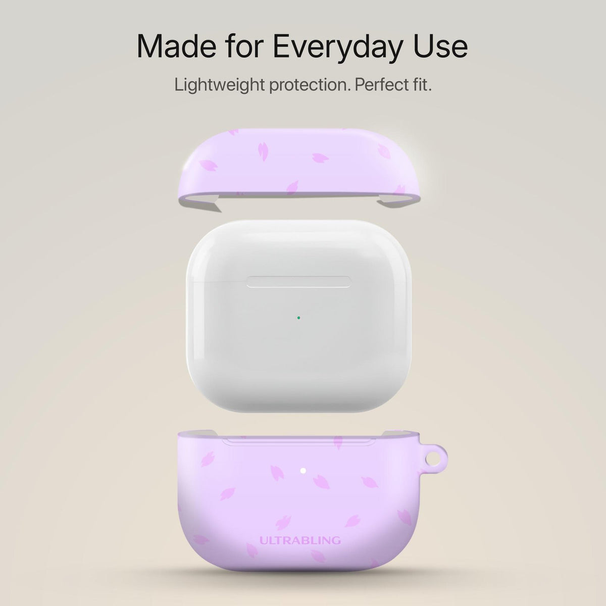 Petal Snow - AirPods Case