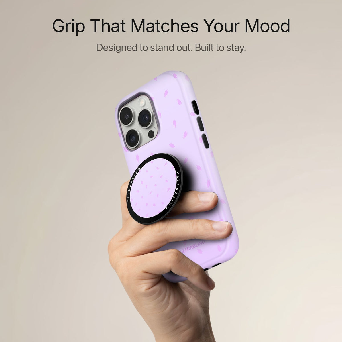 Petal Snow - MagSafe Phone Grip