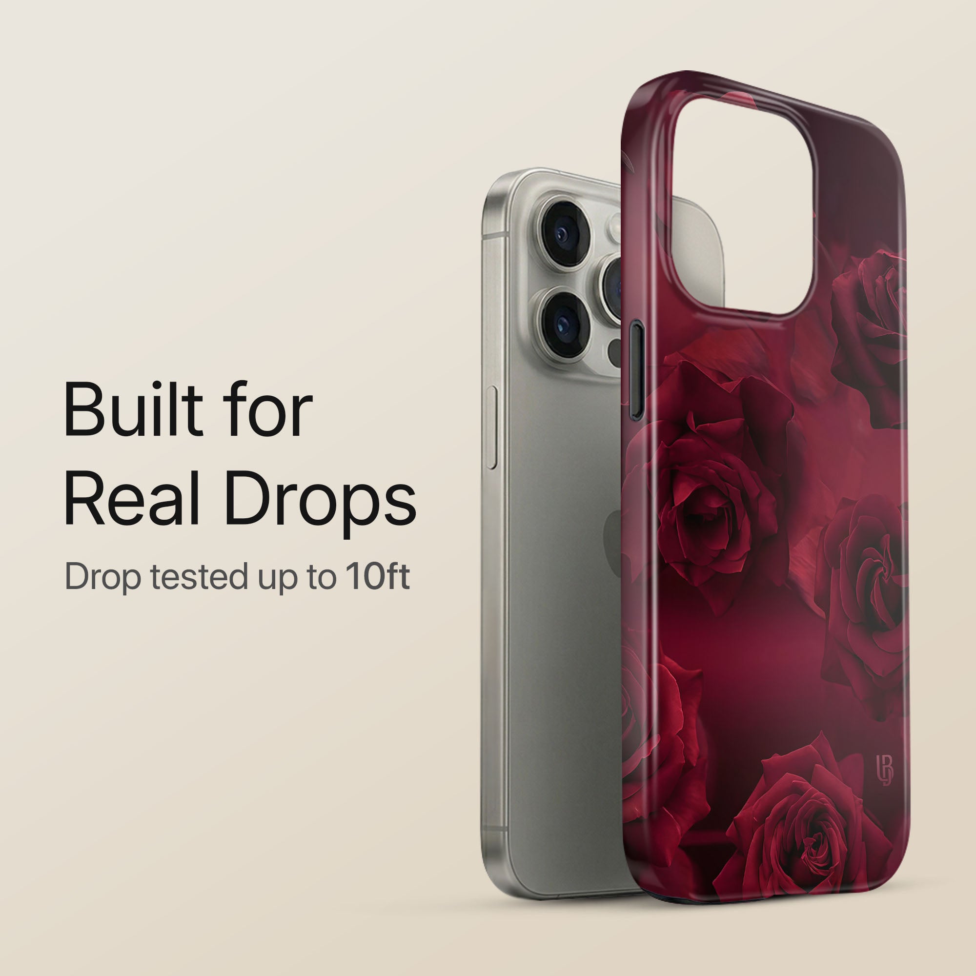 Velvet Roses Ultrabling eclipse case angled front view