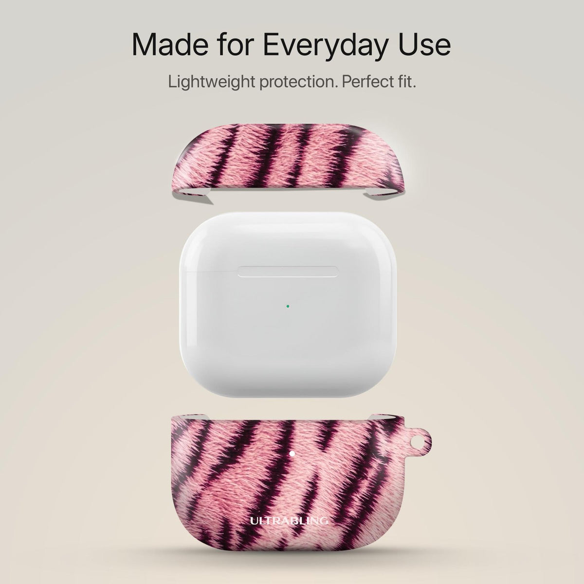 Blush Tiger - AirPods Case
