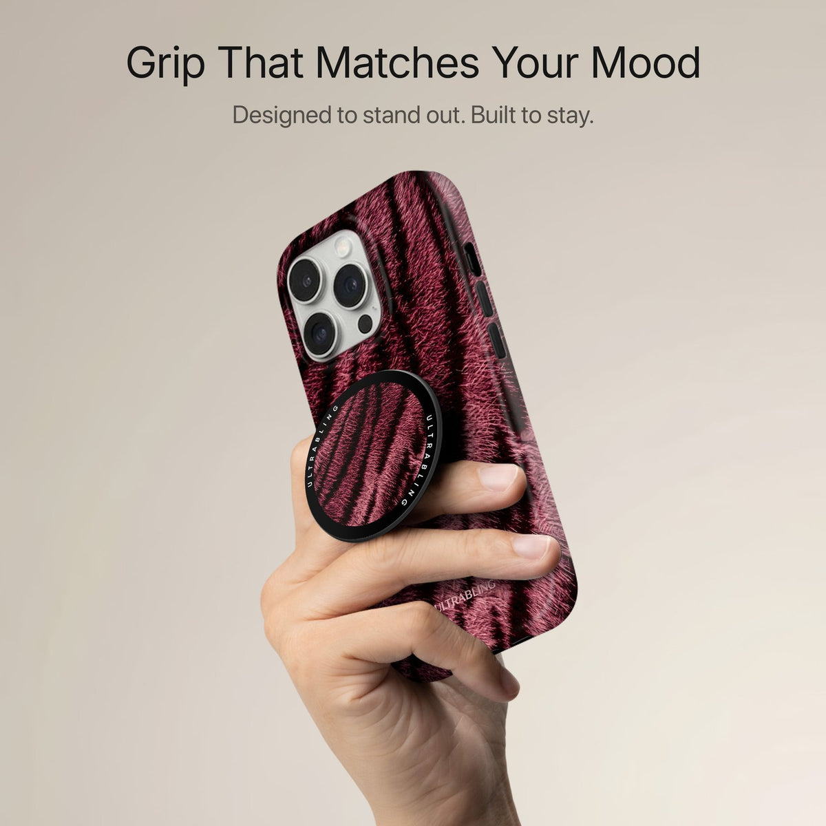 Garnet Fur - MagSafe Phone Grip