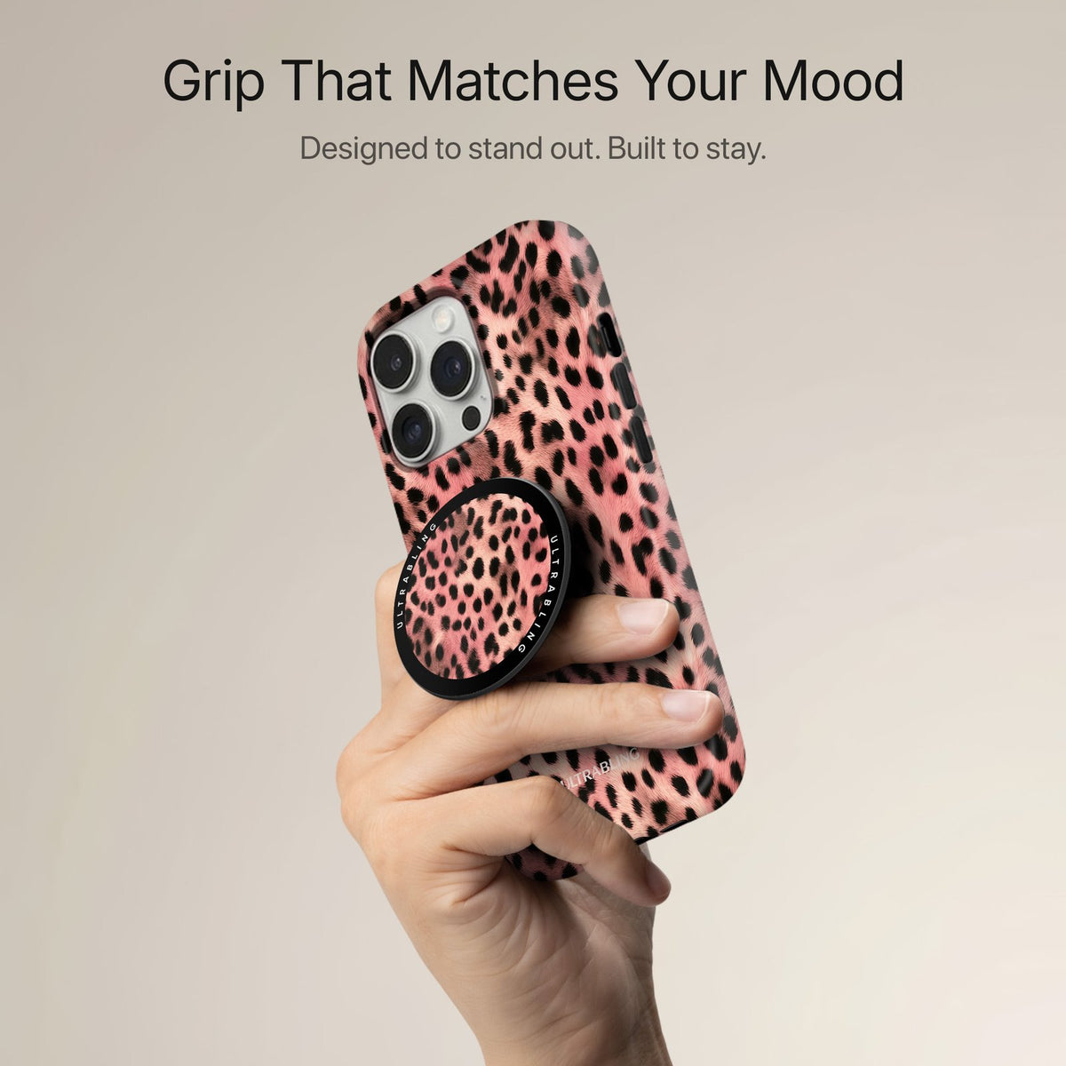 Desert Cat - MagSafe Phone Grip
