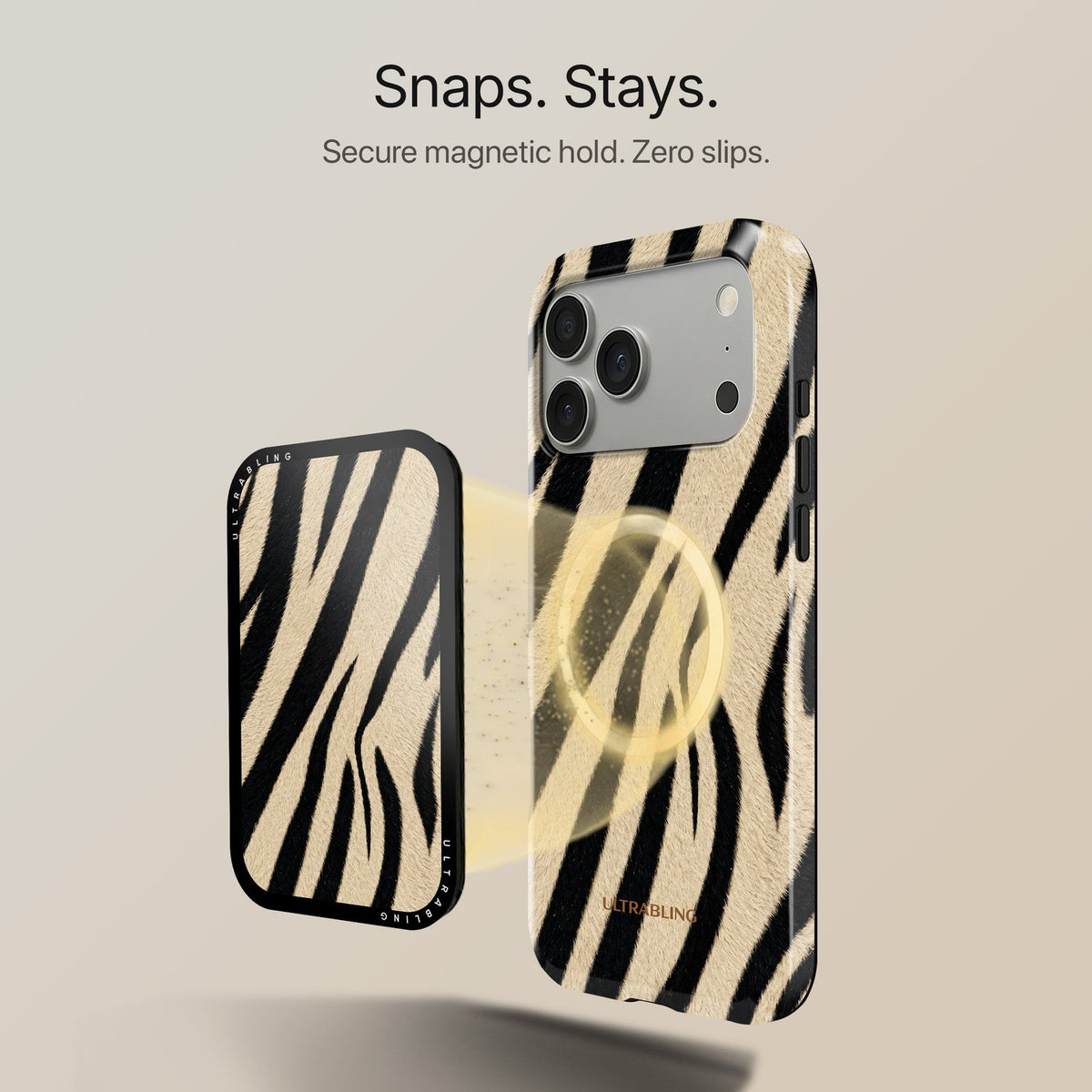 Dune Zebra - MagSafe Wallet