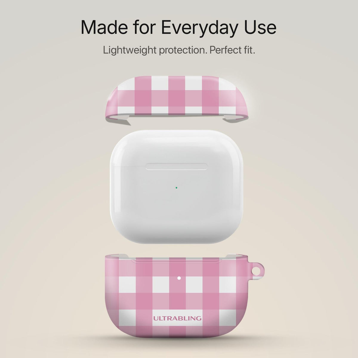 Strawberry Check - AirPods Case